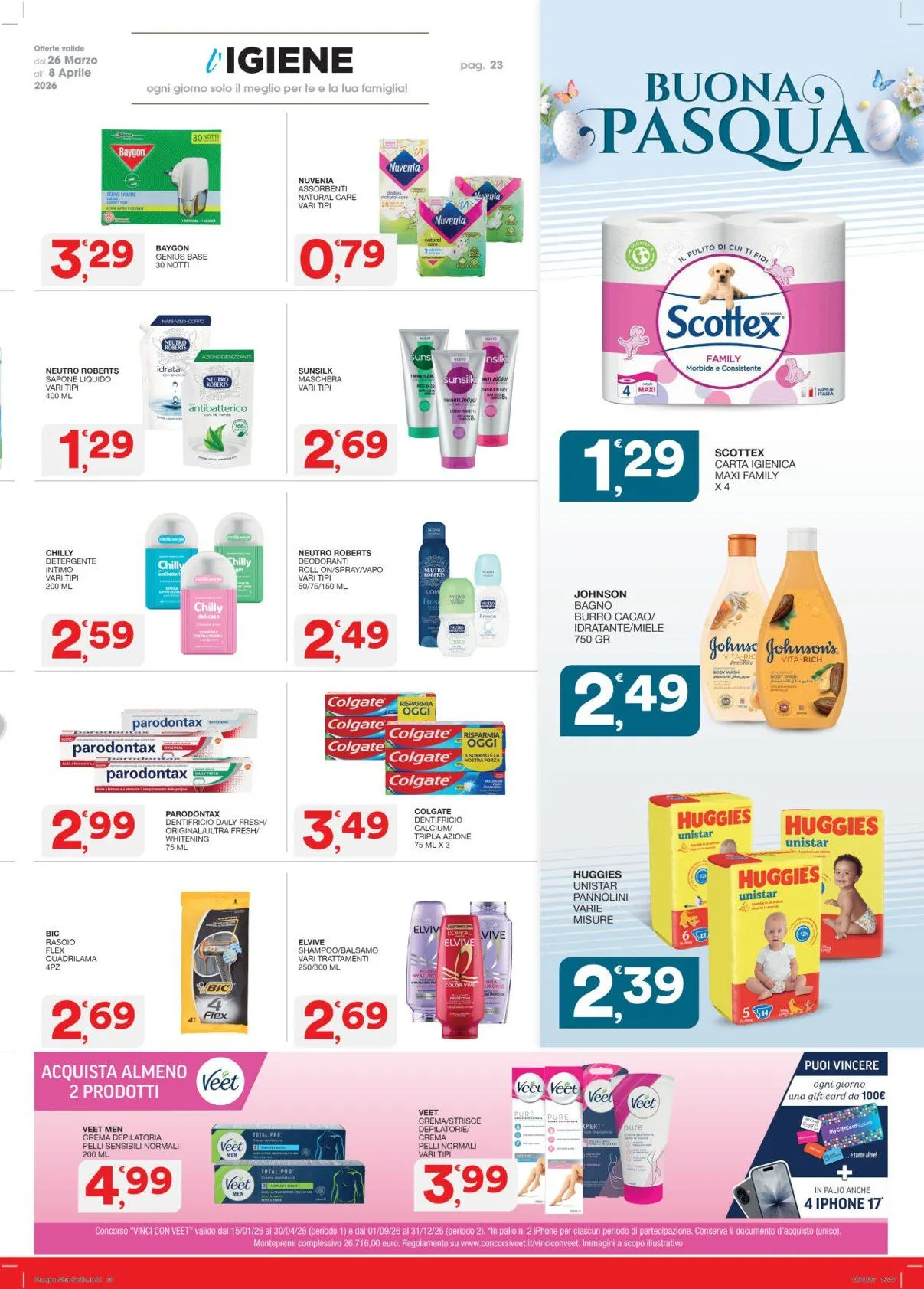  Volantini Sisa da 26 marzo a 8 aprile di 2026 - Pagina del volantino 23