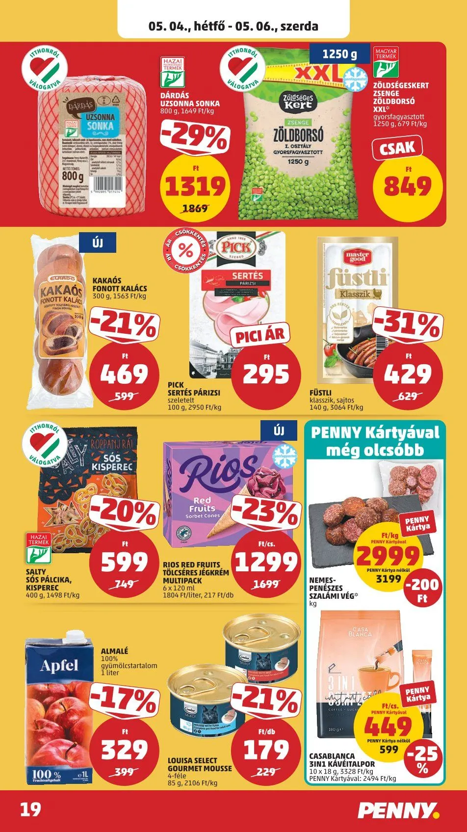 Katalógus  Penny Market legfrissebb ajánlatai április 29.-tól május 6.-ig 2026. - Oldal 23