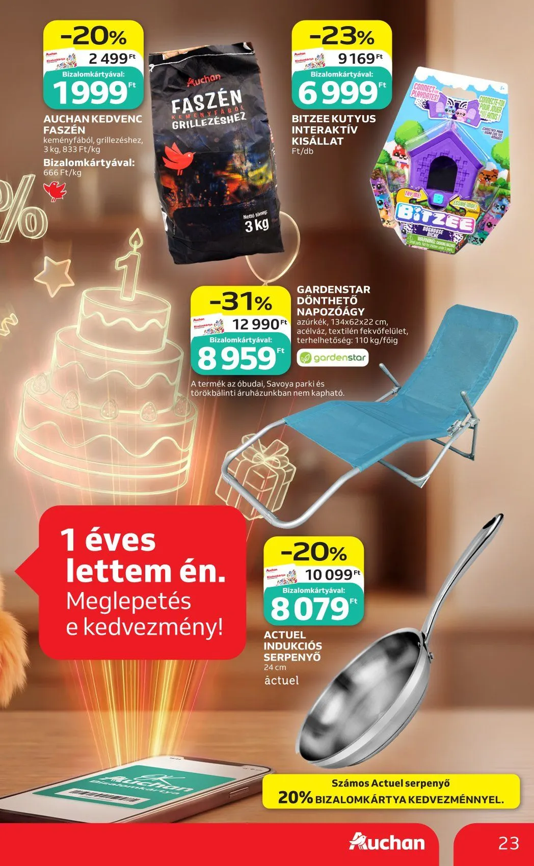 Katalógus Auchan legfrissebb ajánlatai május 21.-tól május 27.-ig 2026. - Oldal 23