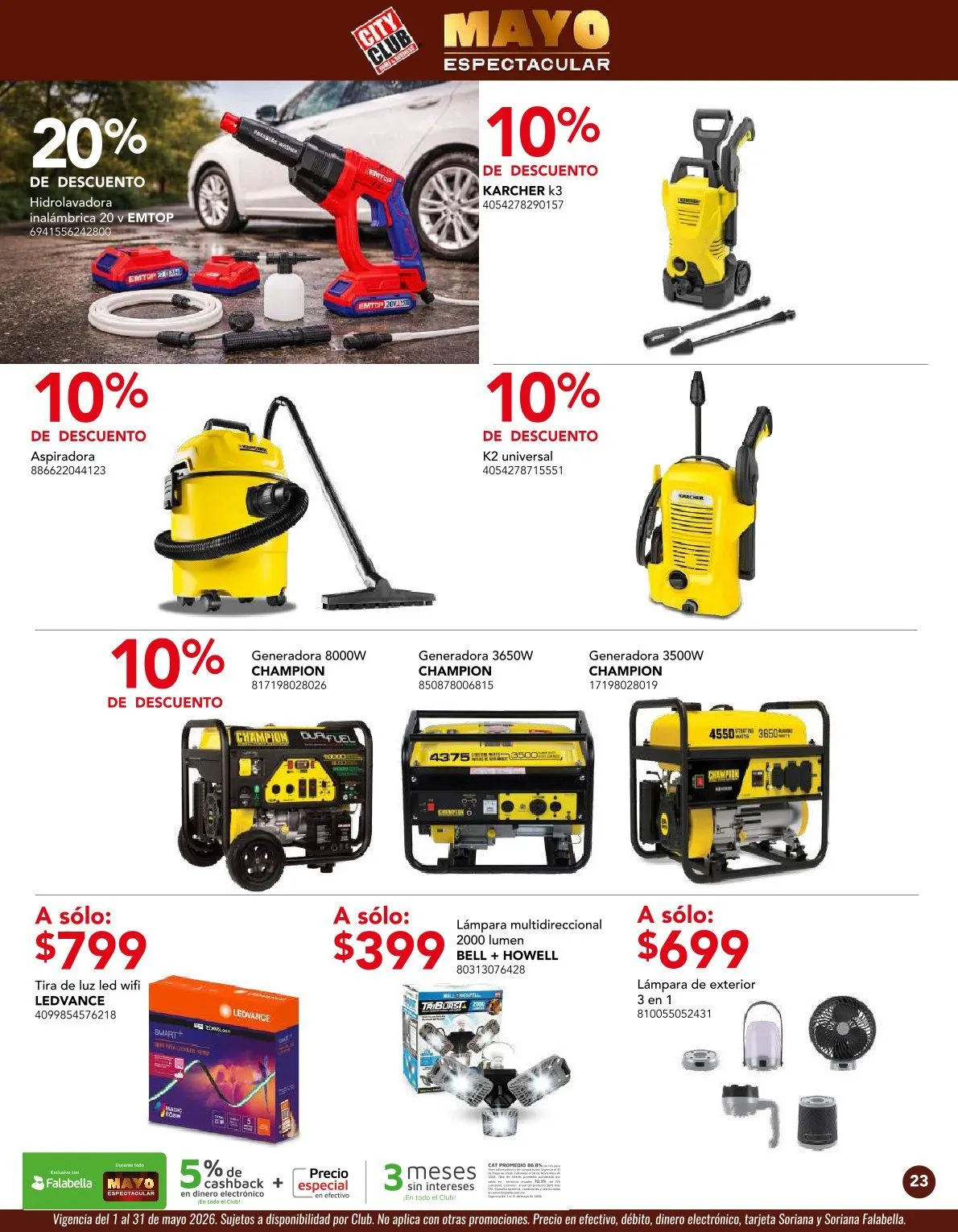 Catálogo de  City Club Sales 1 de mayo al 31 de mayo 2026 - Pagina 23