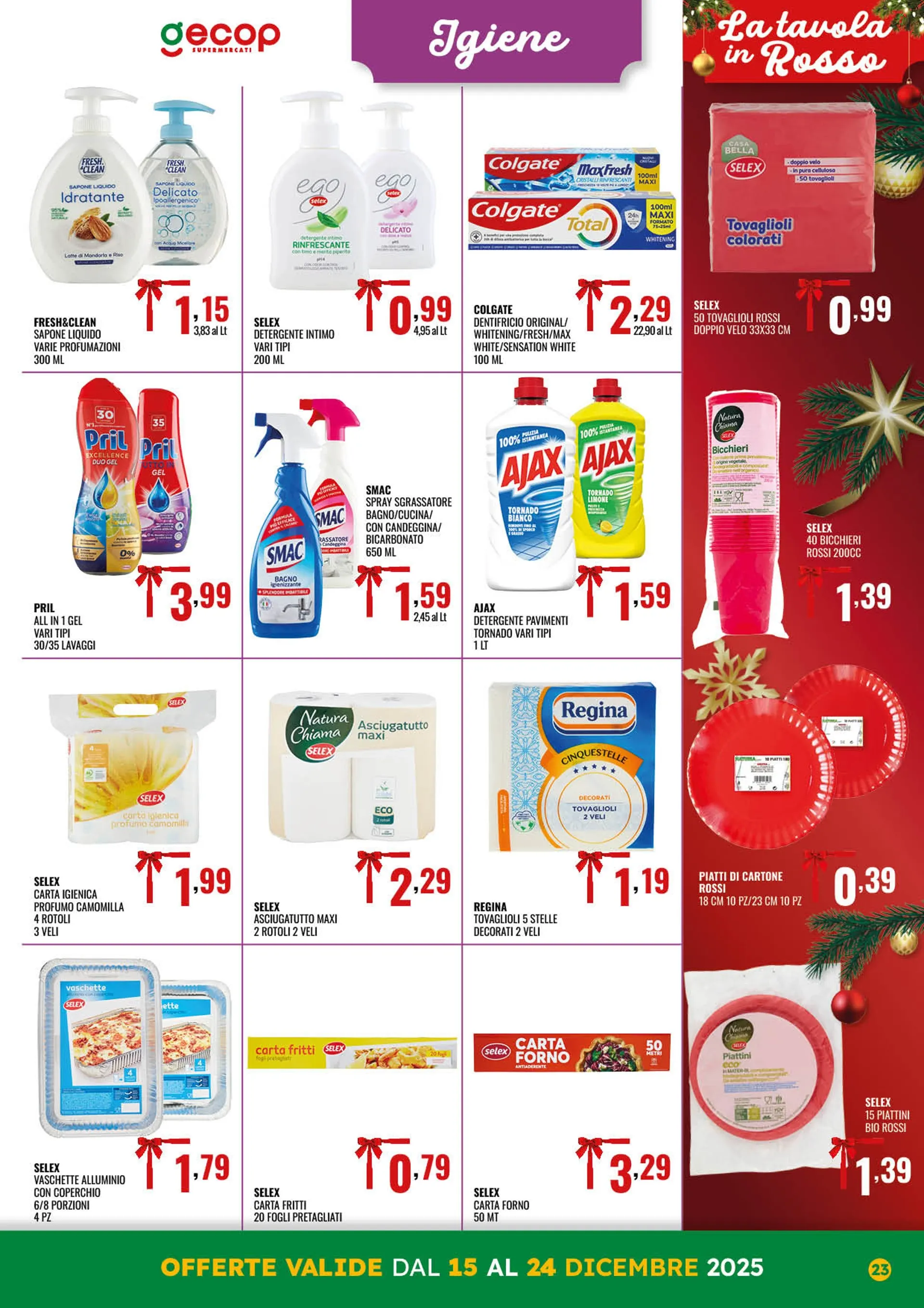 Gecop Volantino da 15 dicembre a 21 dicembre di 2025 - Pagina del volantino 23