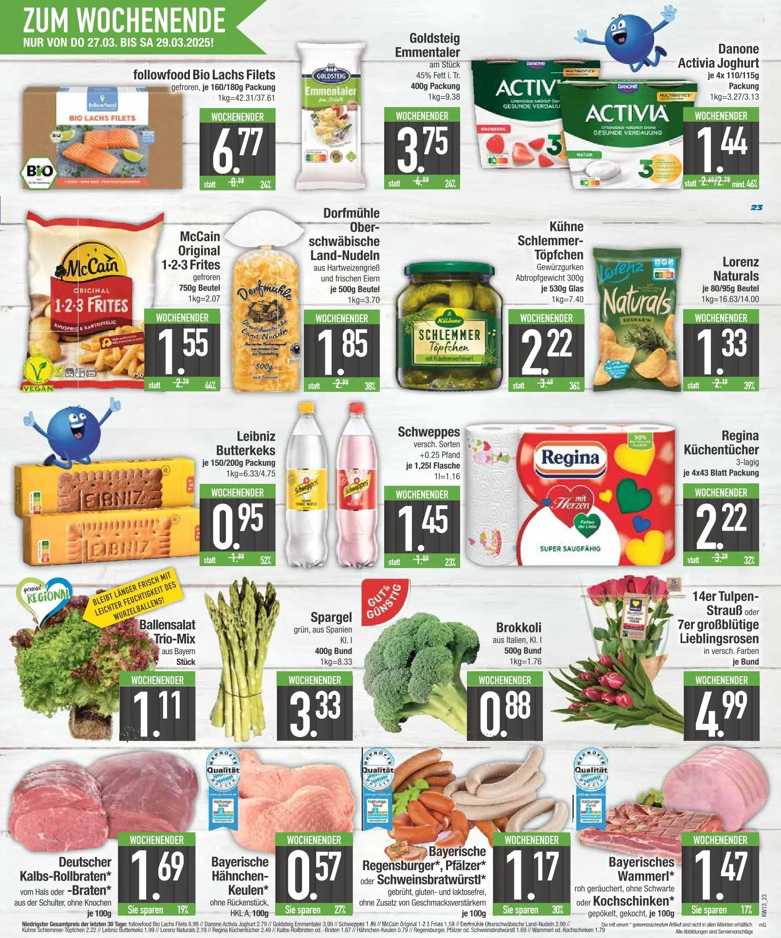 Edeka Prospekt von 25. März bis 29. März 2025 - Prospekt seite 23