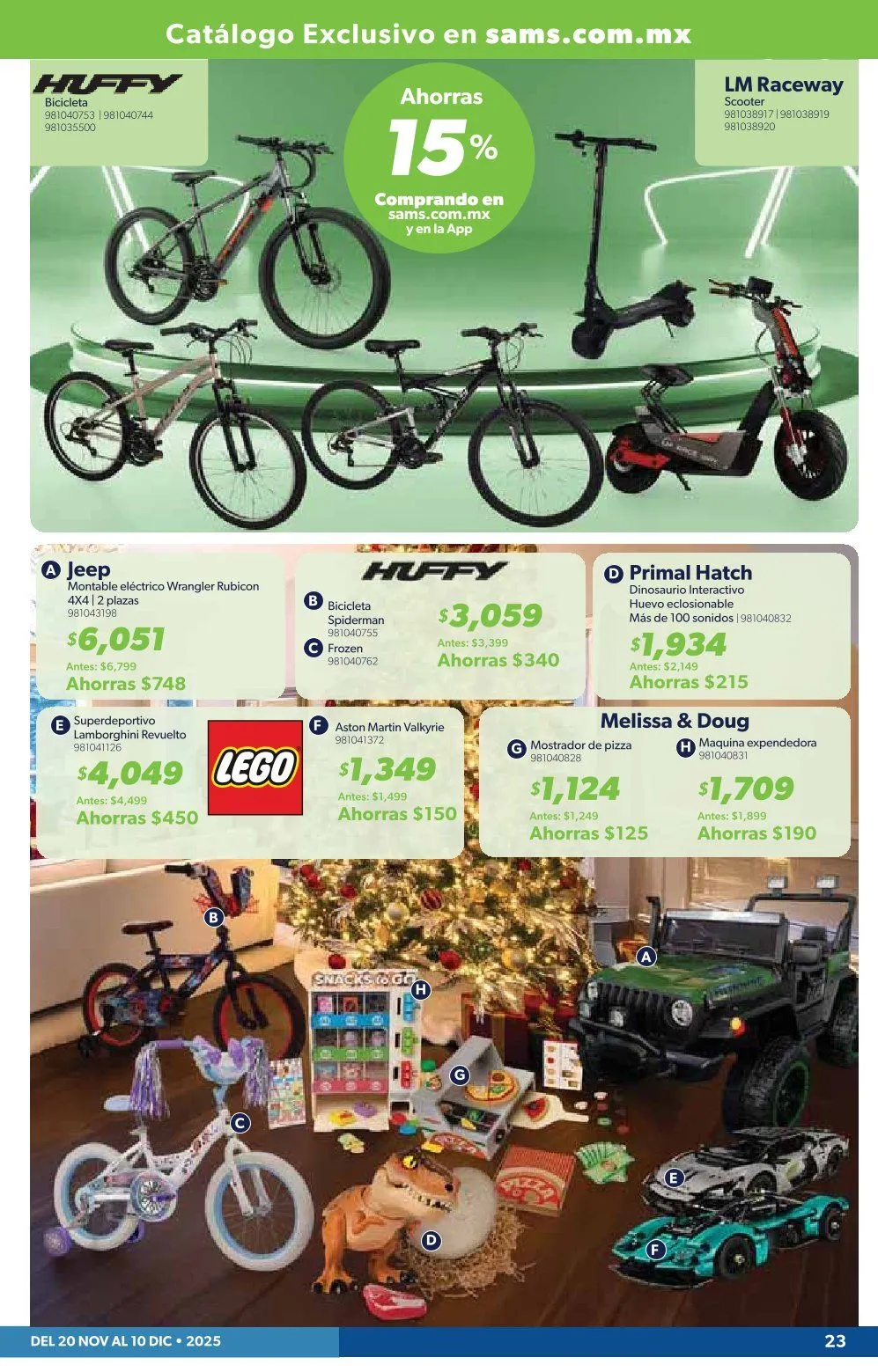 Catálogo de Ofertas de navidad 20 de noviembre al 10 de diciembre 2025 - Pagina 23