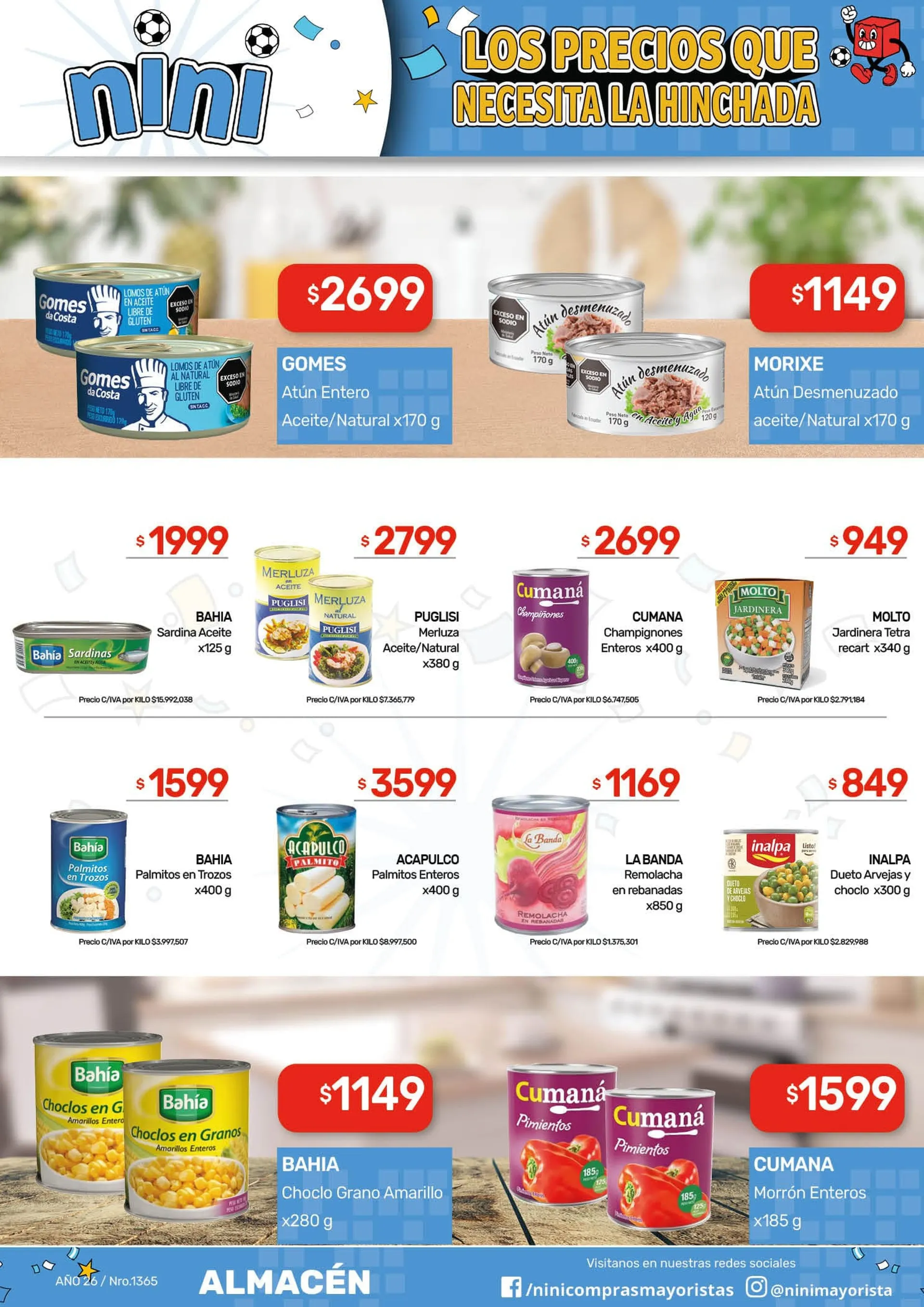 Ofertas de Nini Mayorista Ofertas 22 de junio al 28 de junio 2026 - Página 23 del catálogo