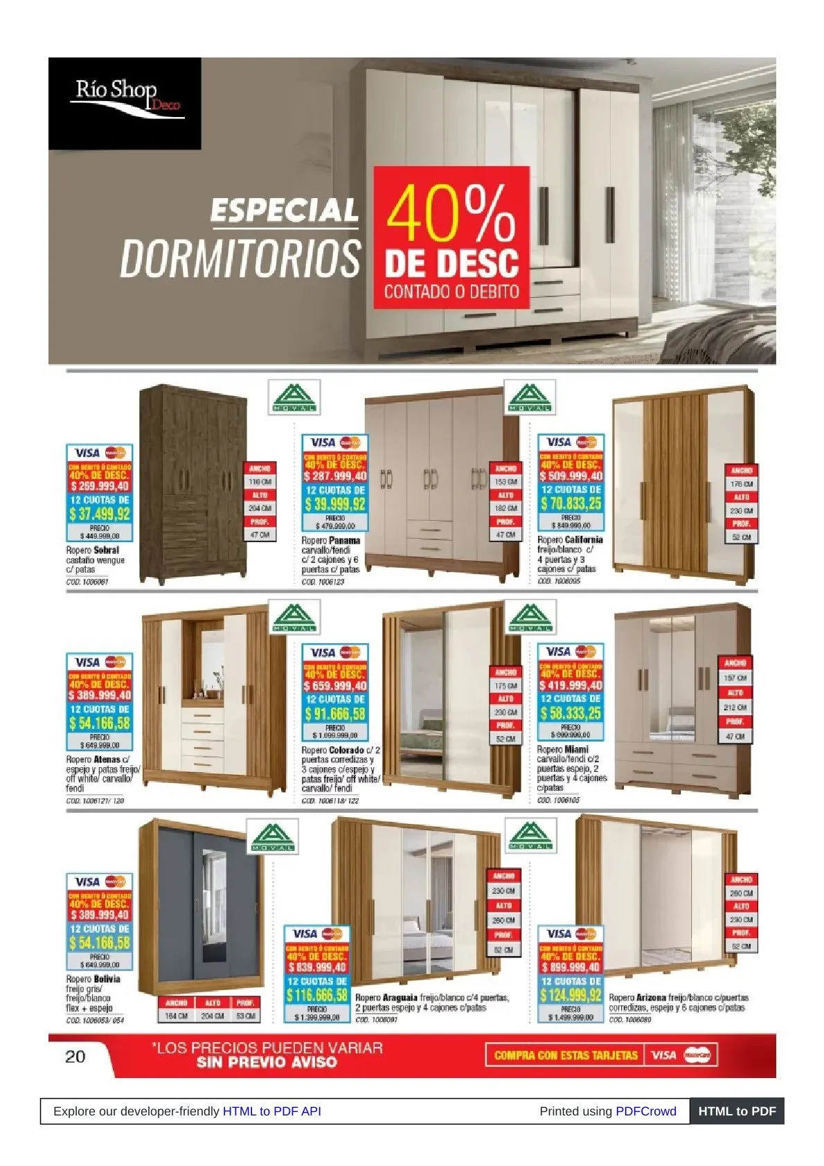 Ofertas de Ofertas Río Shop Deco 30 de marzo al 30 de abril 2026 - Página 20 del catálogo