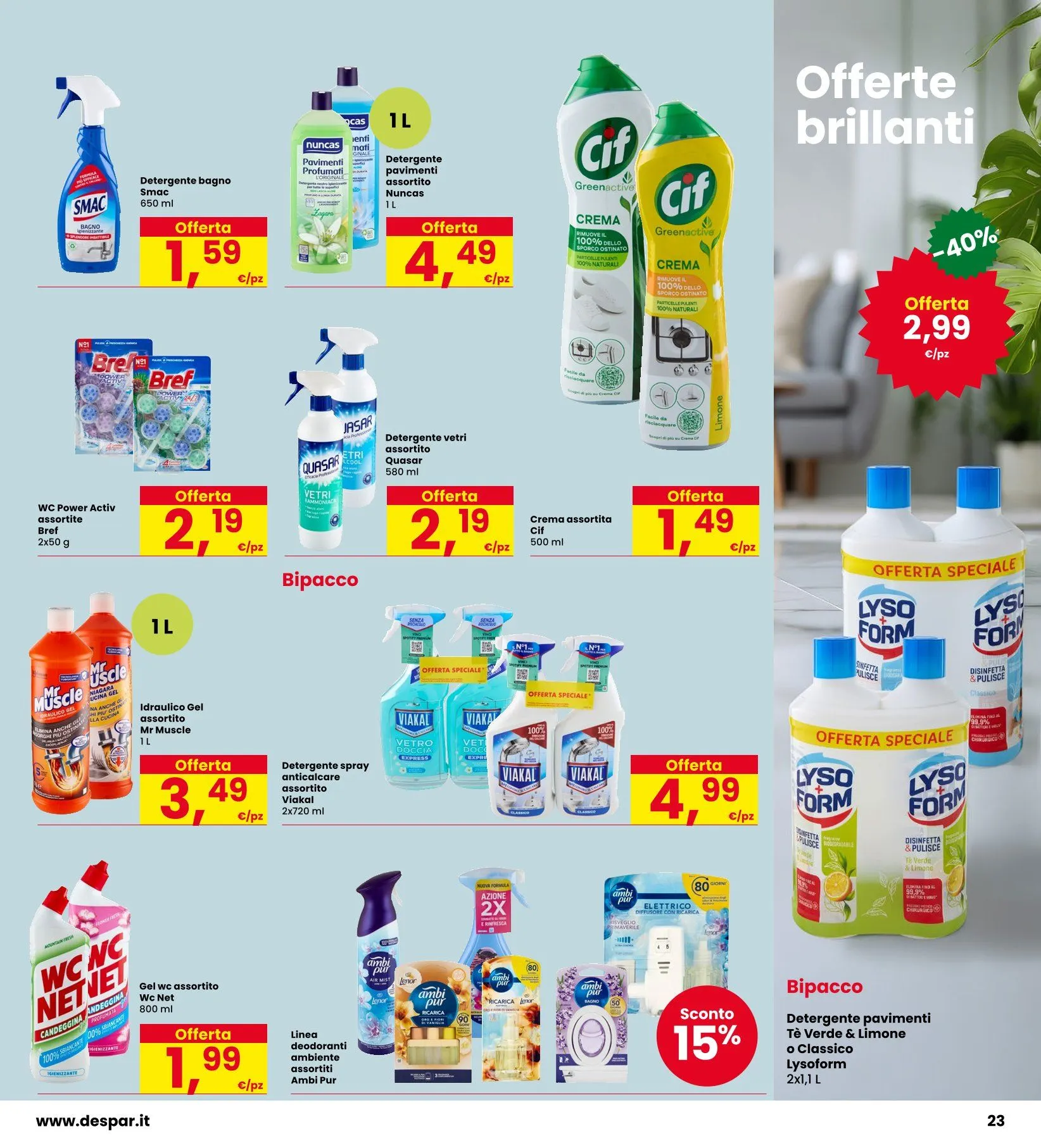 Volantini Despar da 8 aprile a 23 aprile di 2026 - Pagina del volantino 23