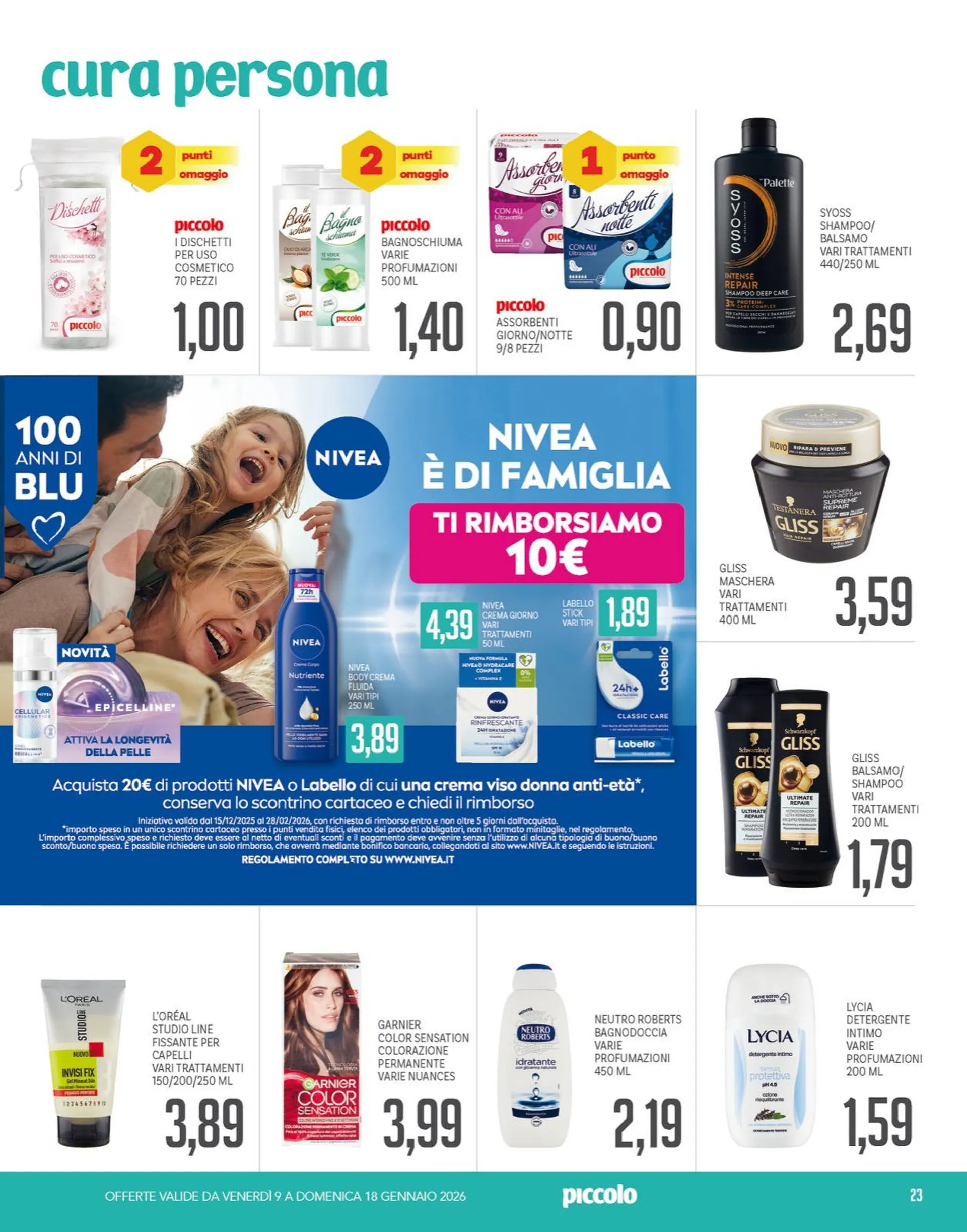 Volantini Piccolo da 9 gennaio a 18 gennaio di 2026 - Pagina del volantino 23
