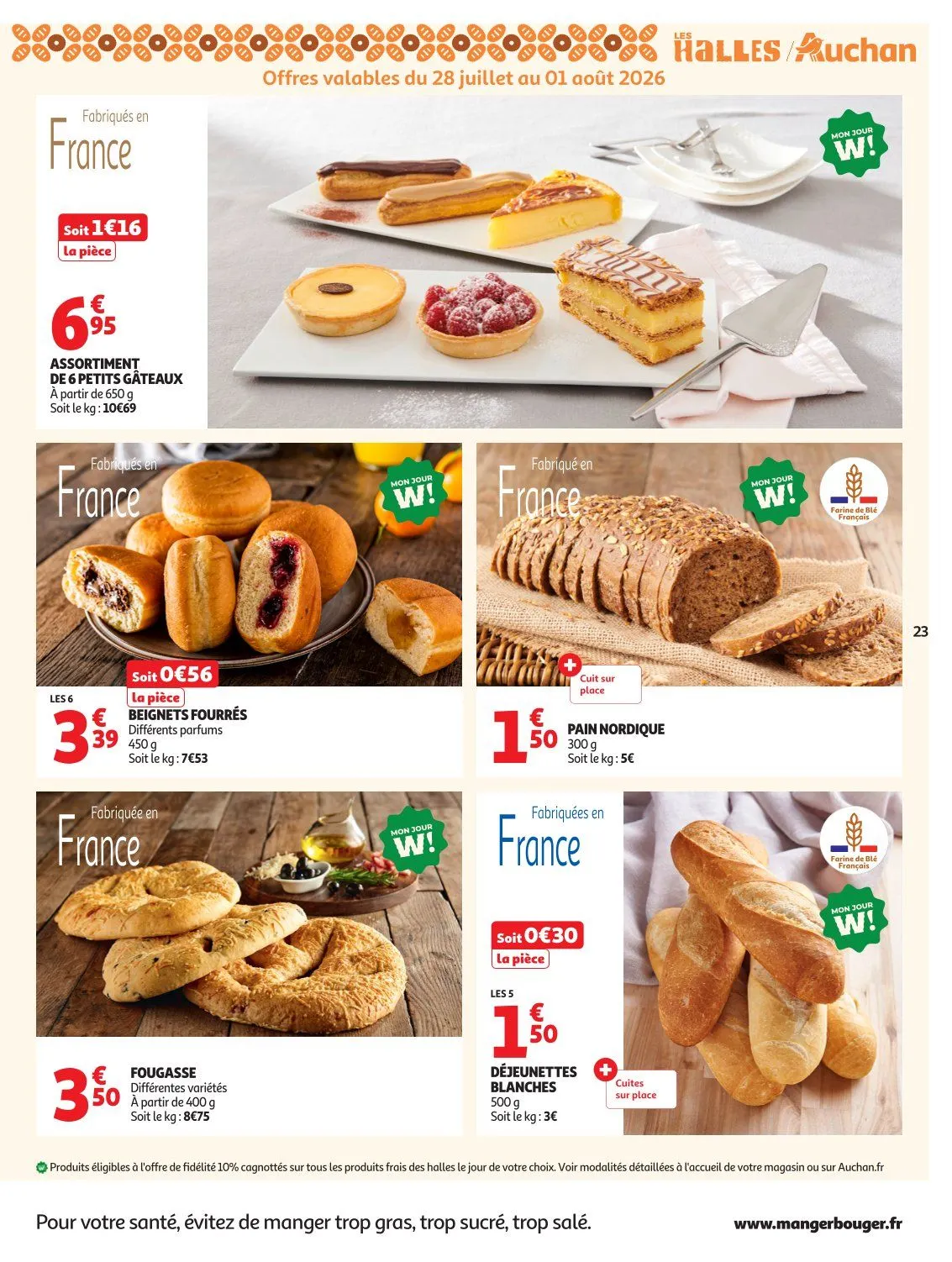 Catalogues Auchan du 28 juillet au 8 août 2026 - Catalogue page 23