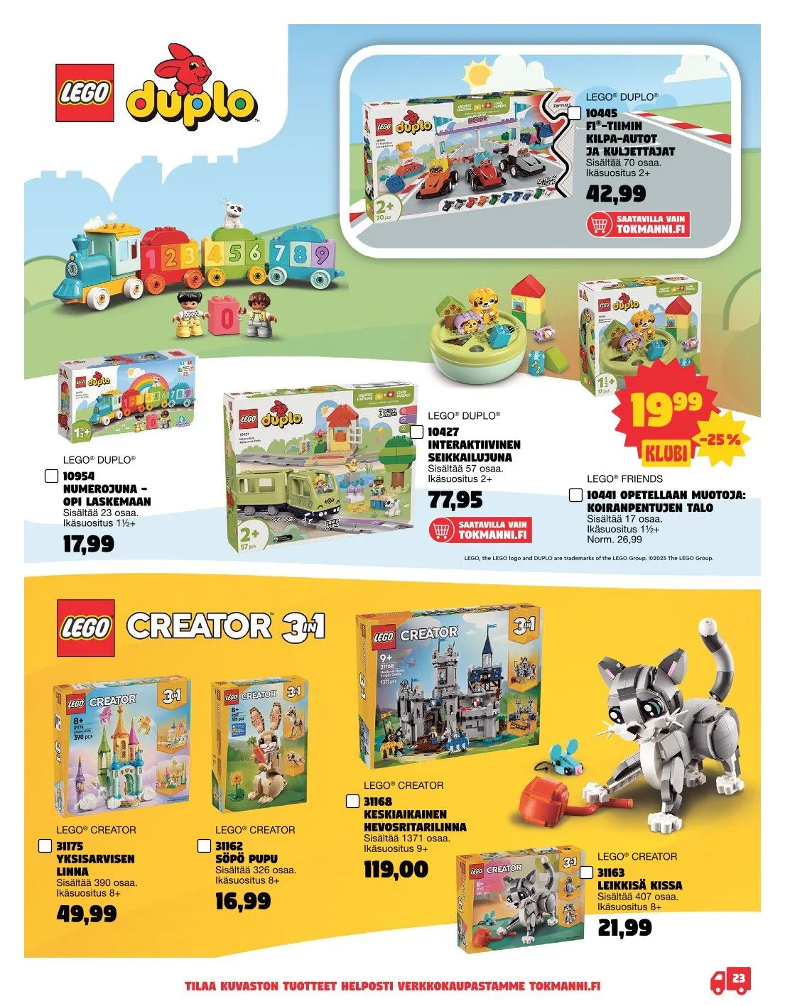 Tokmanni Tarjoukset voimassa alkaen 3. marraskuuta - 24. joulukuuta 2025 - Tarjouslehti sivu 23