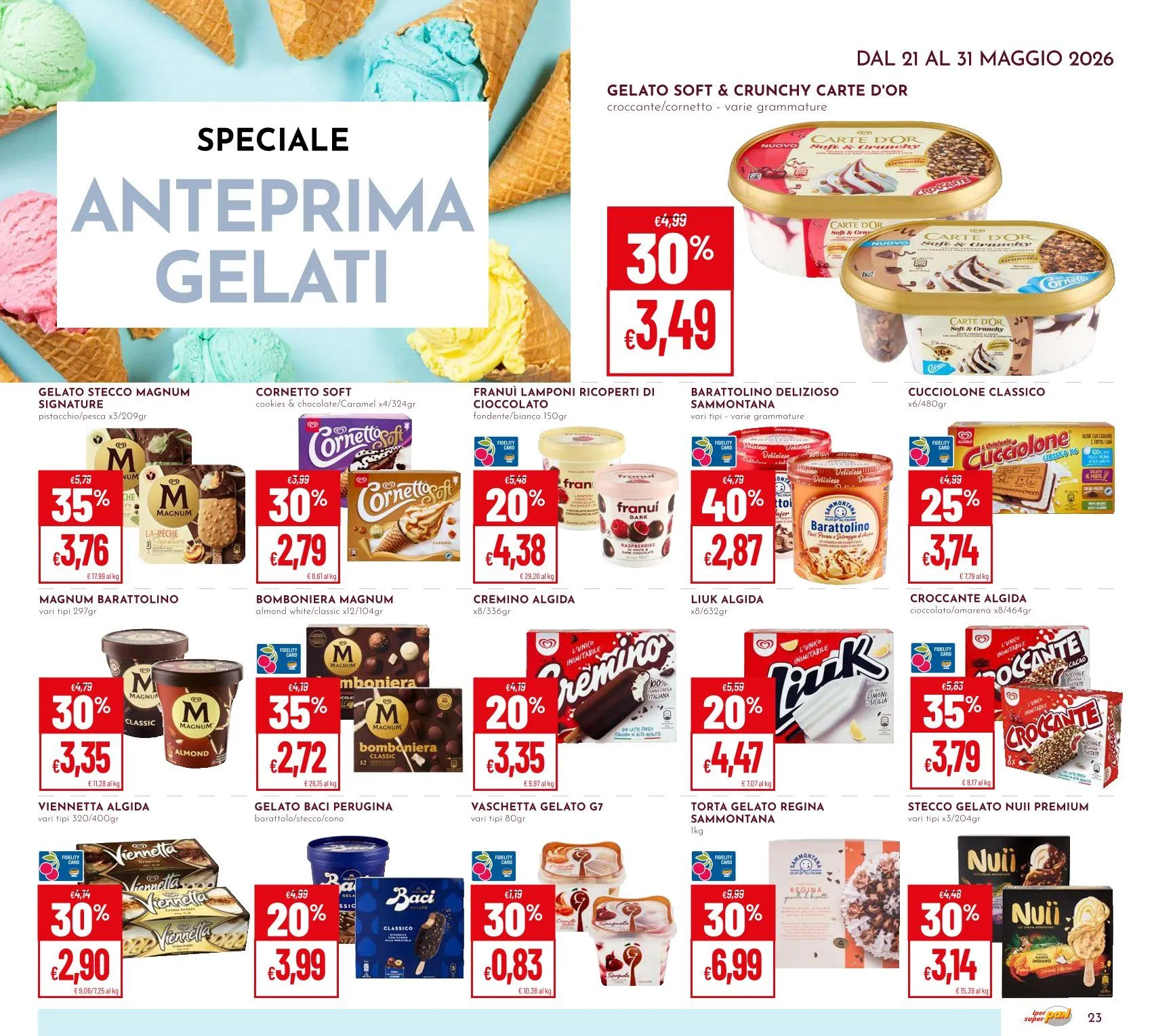 Pan Volantino da 21 maggio a 31 maggio di 2026 - Pagina del volantino 23