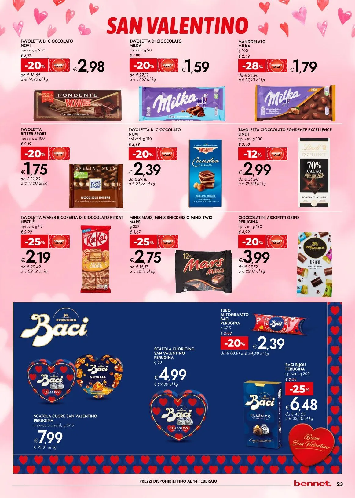 Volantini bennet da 29 gennaio a 11 febbraio di 2026 - Pagina del volantino 23