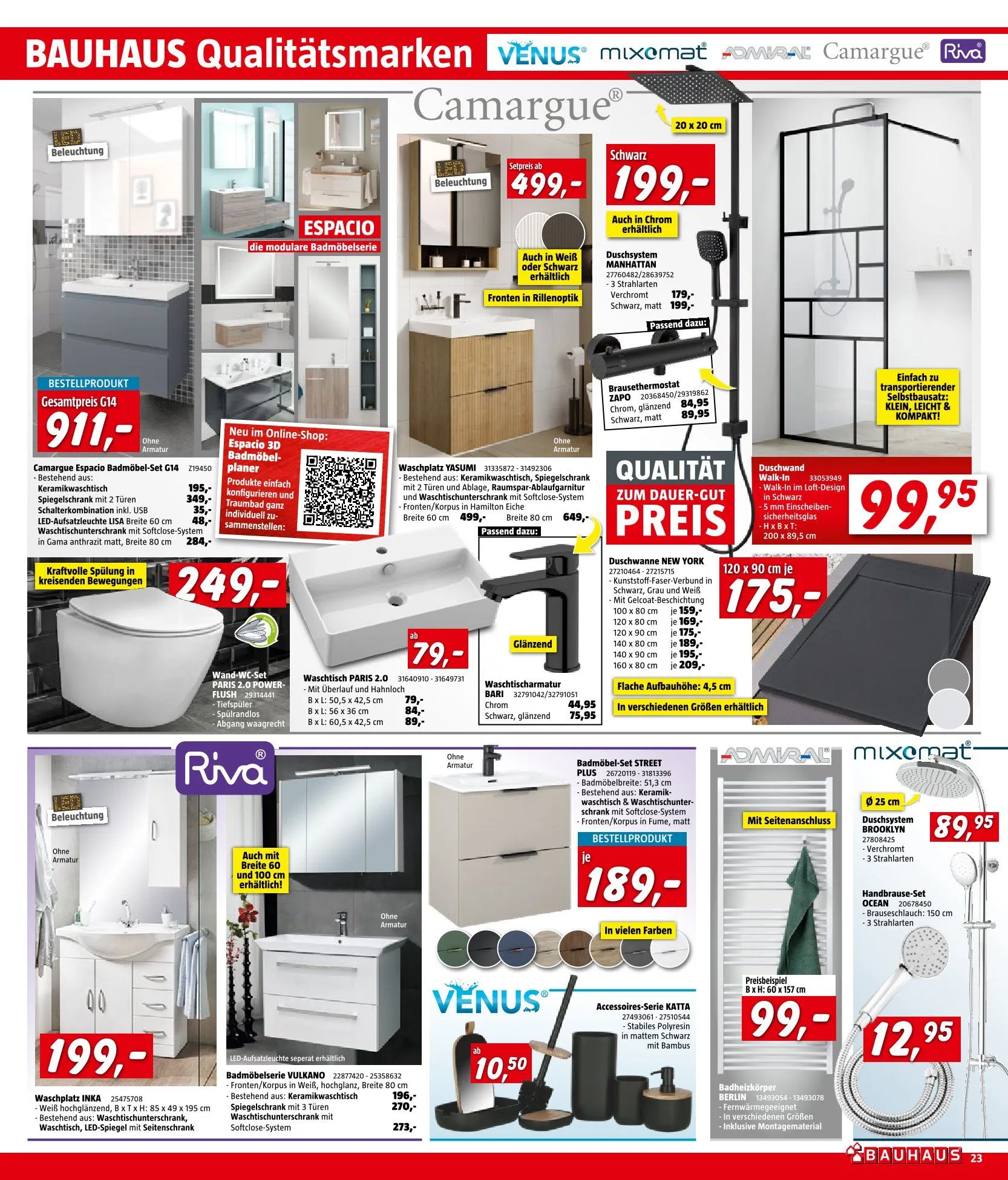 Bauhaus Deals von 30. Juni bis 14. Juli 2026 - Flugblätt seite  23