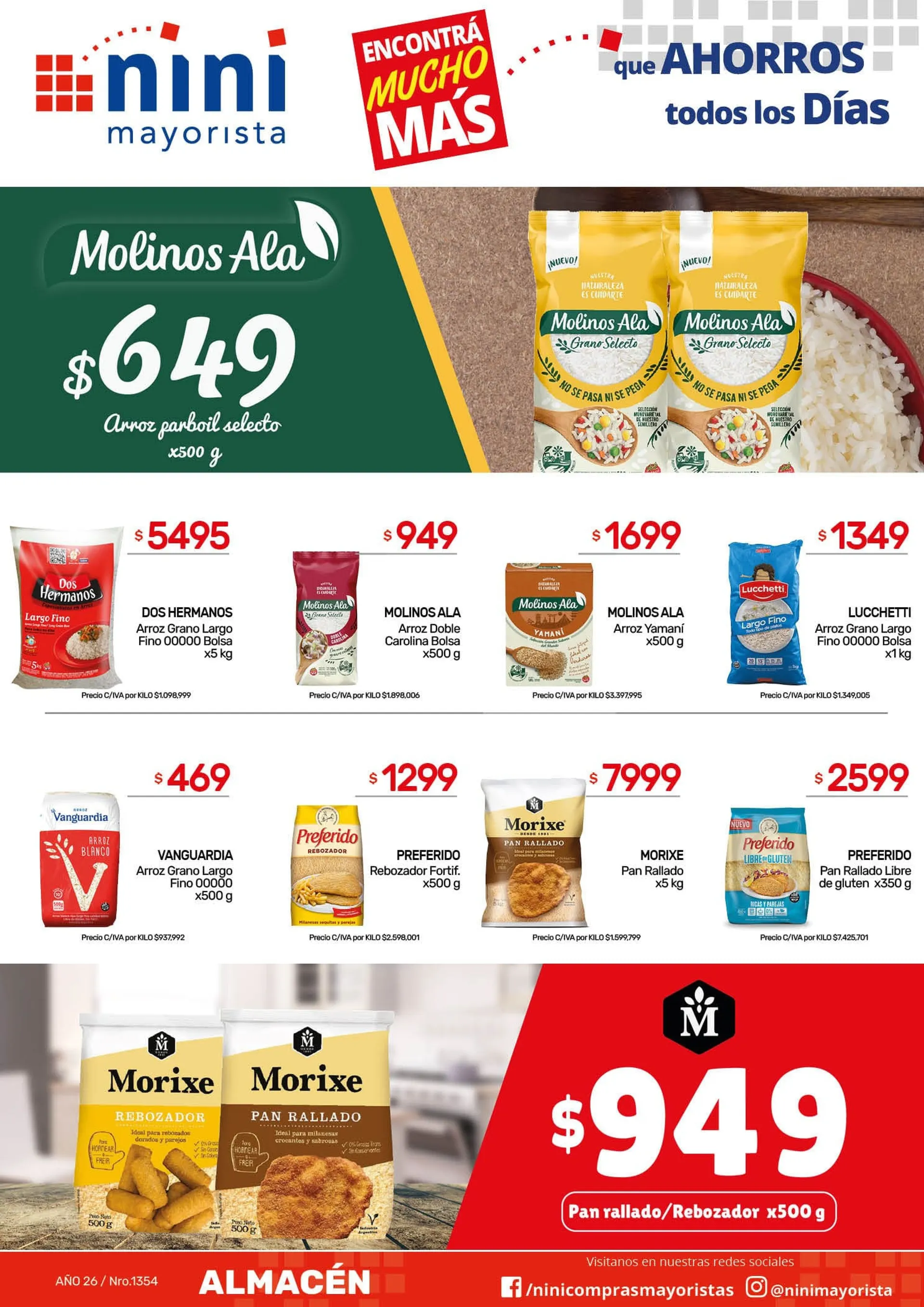 Ofertas de Nini Mayorista Ofertas 6 de abril al 12 de abril 2026 - Página 23 del catálogo