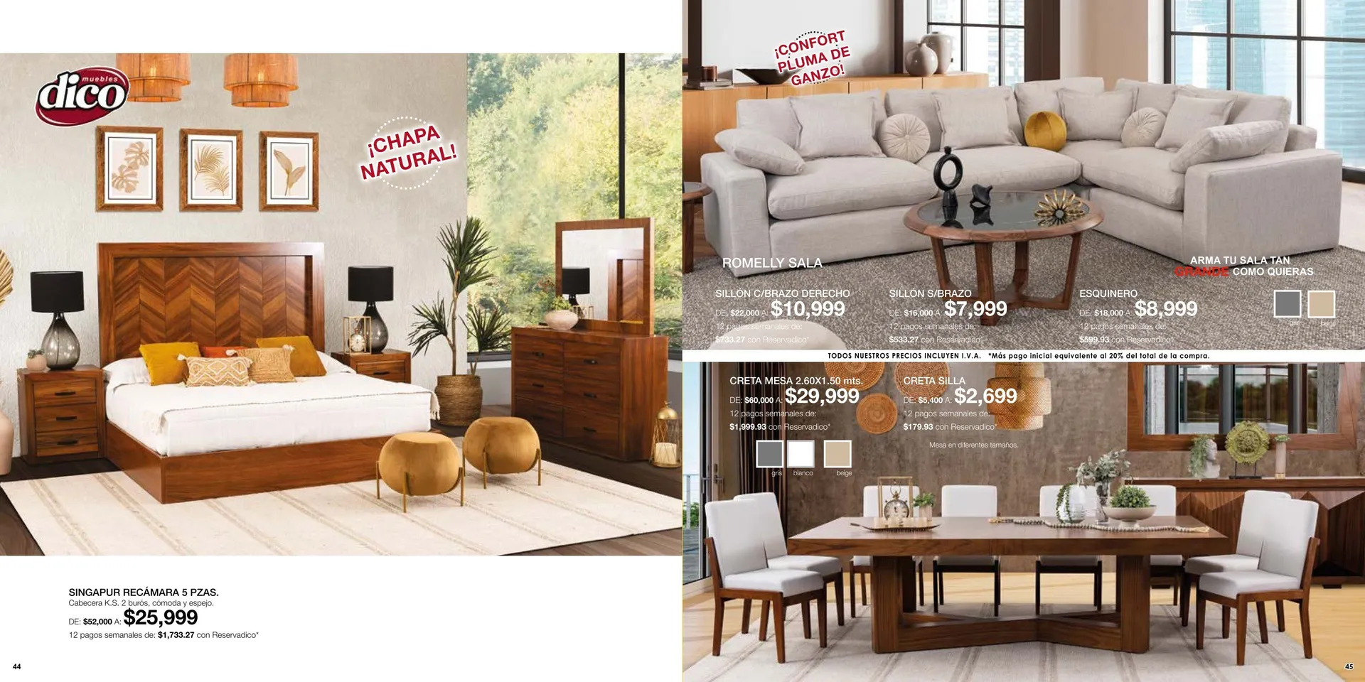 Catálogo de Muebles Dico Ofertas 4 de junio al 30 de junio 2026 - Pagina 22