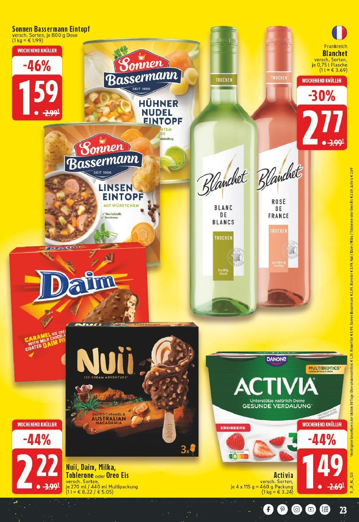 Edeka Prospekte von 28. Juli bis 2. August 2025 - Prospekt seite 23