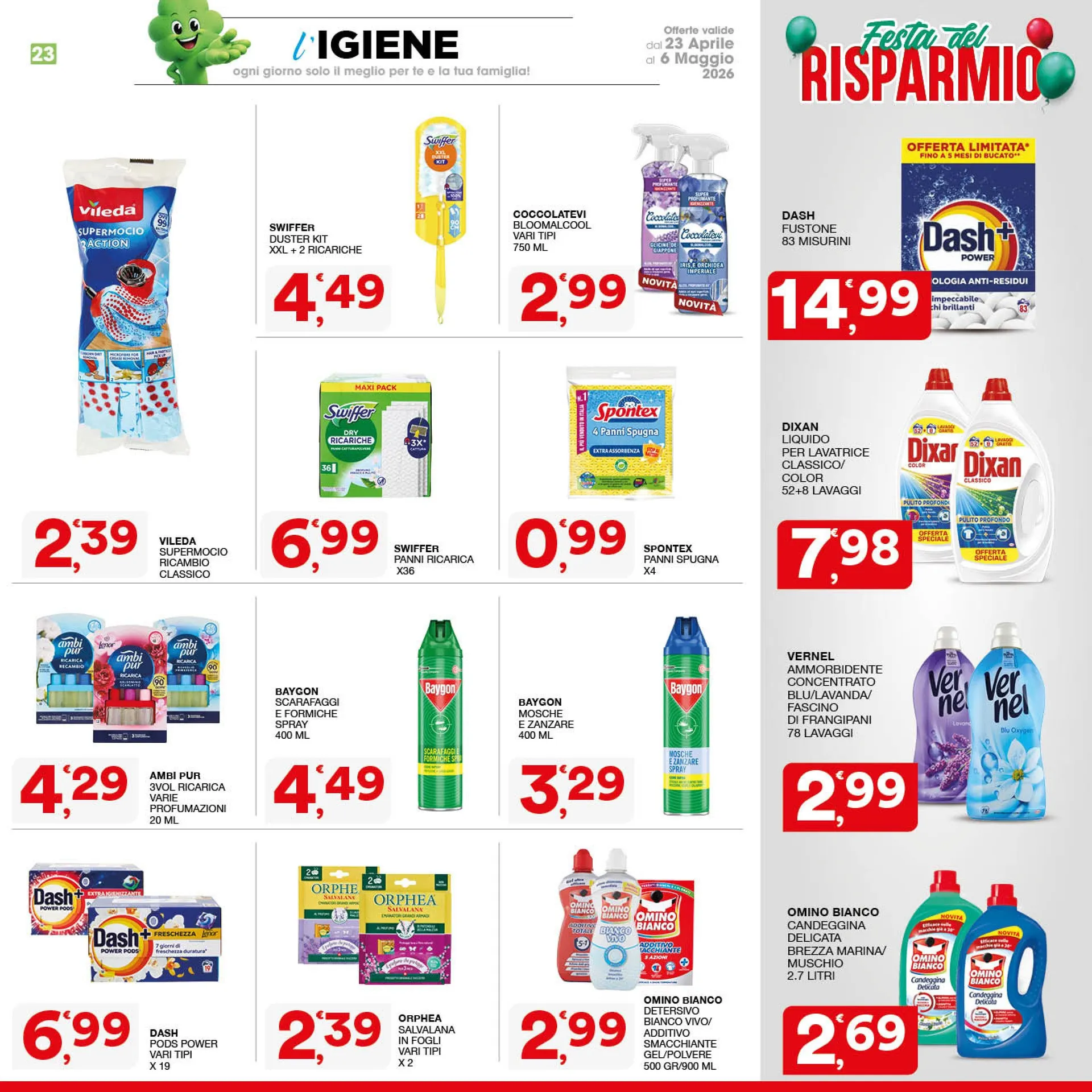 Sisa Volantino da 23 aprile a 6 maggio di 2026 - Pagina del volantino 23