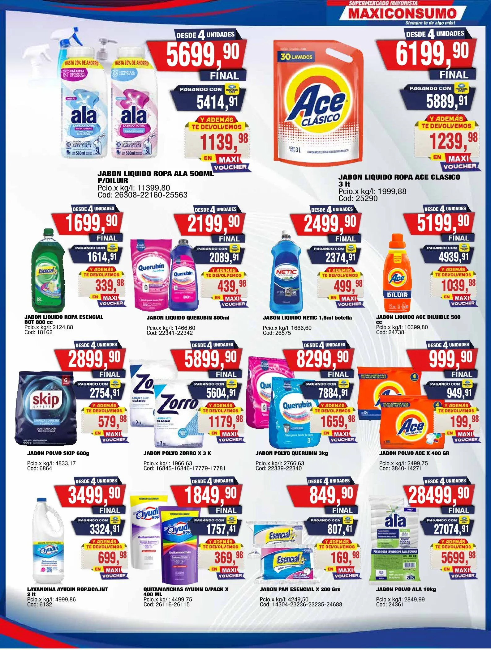 Ofertas de Maxiconsumo Ofertas 18 de mayo al 24 de mayo 2026 - Página 23 del catálogo