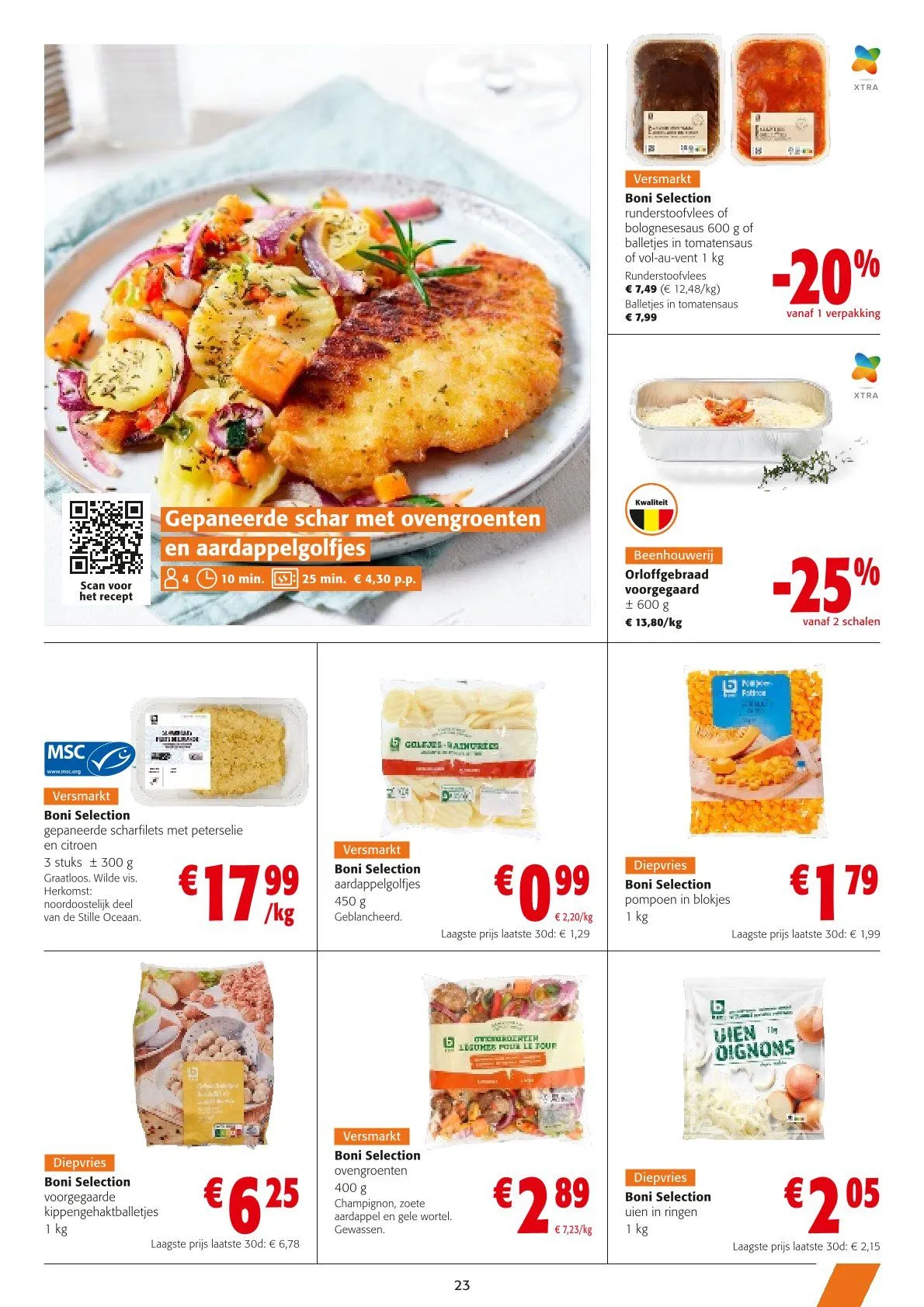 Speciale promoties van Colruyt van 2 januari tot 14 januari 2025 - folder pagina 23