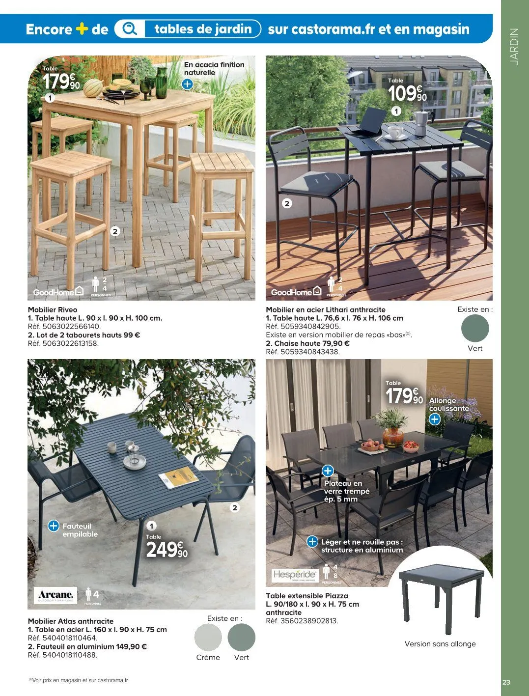 Castorama Catalogue du 8 juillet au 20 juillet 2026 - Catalogue page 23