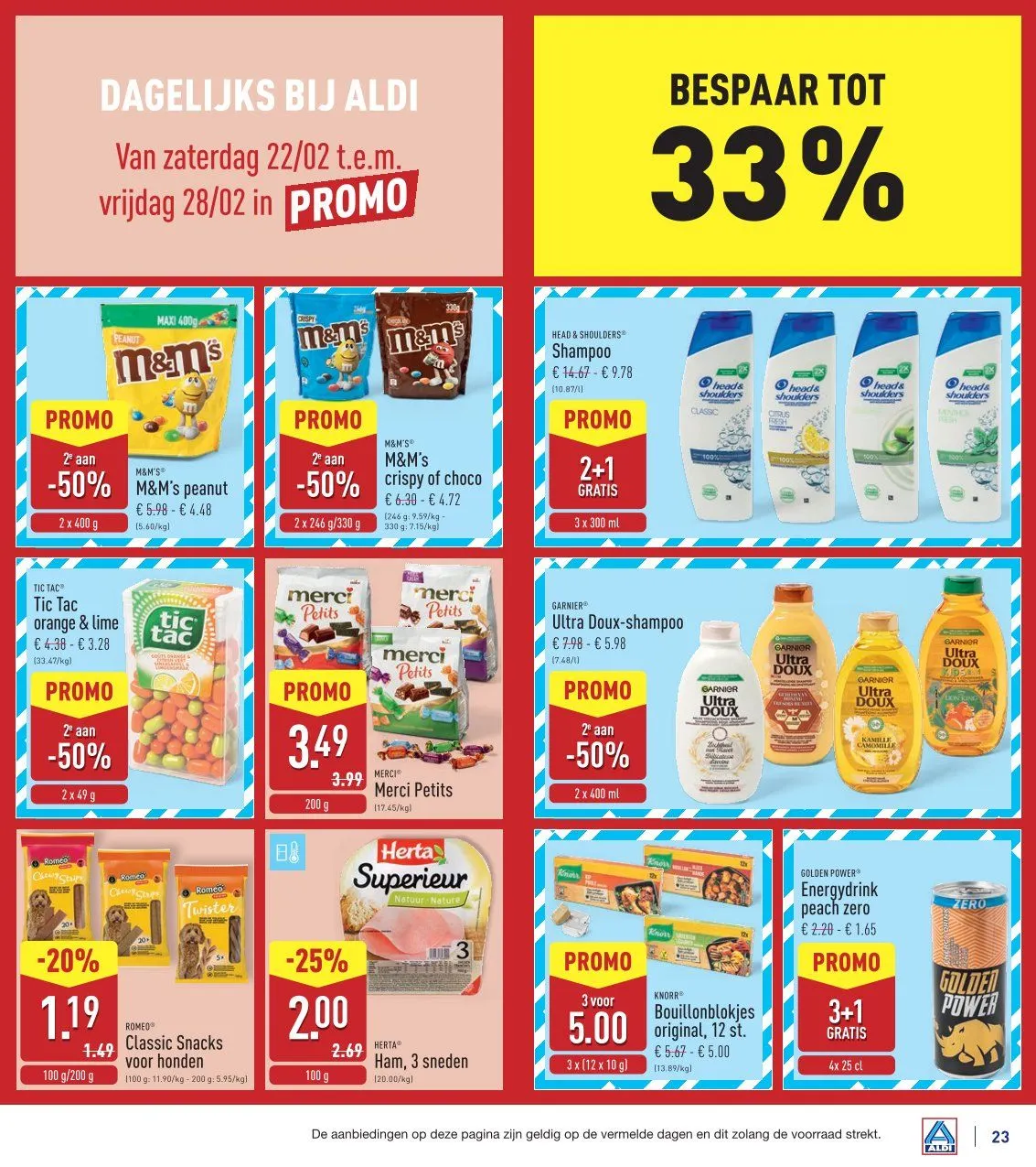 ALDI Folder van 17 februari tot 22 februari 2025 - folder pagina 23