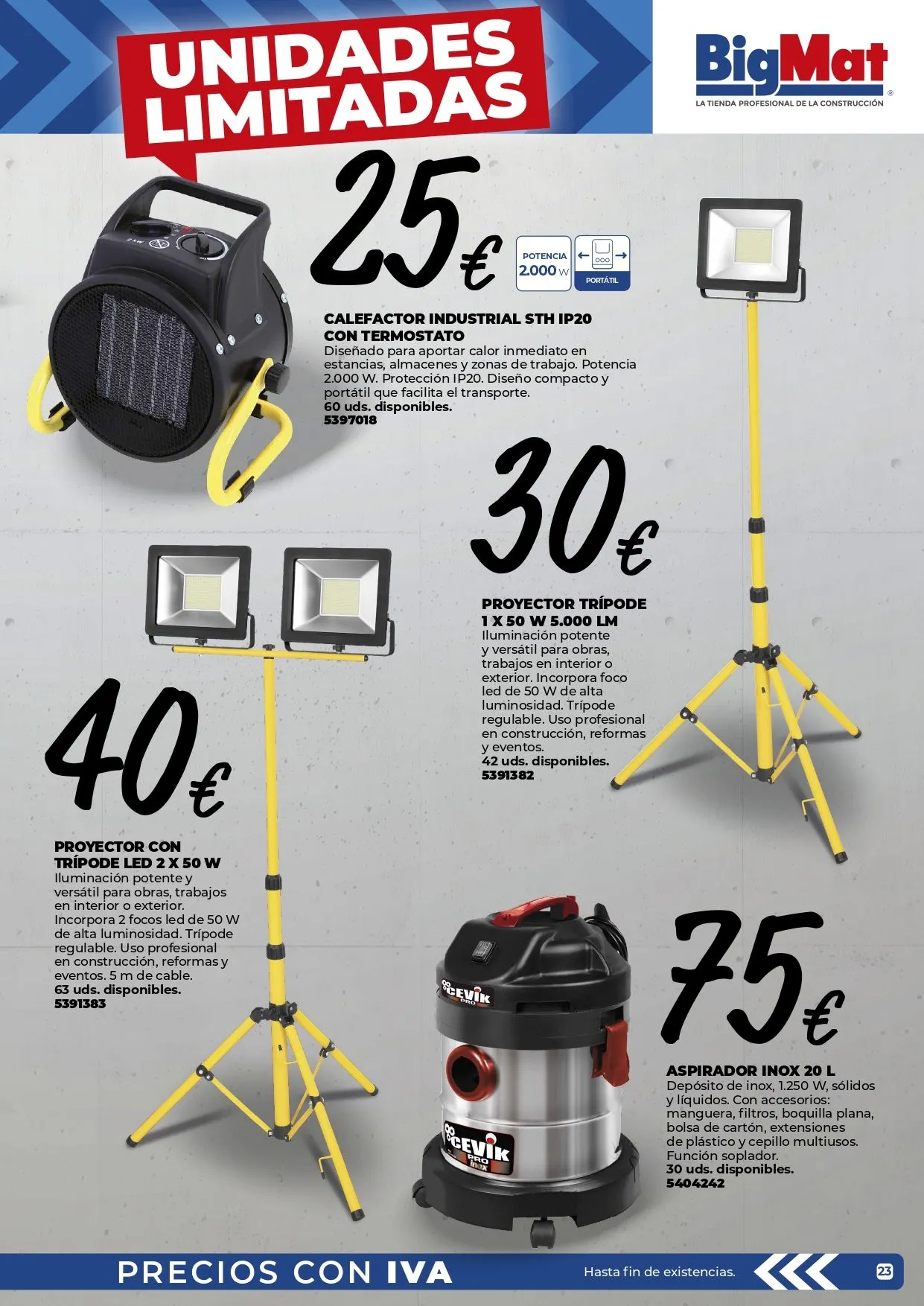 Catálogo de BigMat Ofertas 20 de abril al 15 de junio 2026 - Página 23