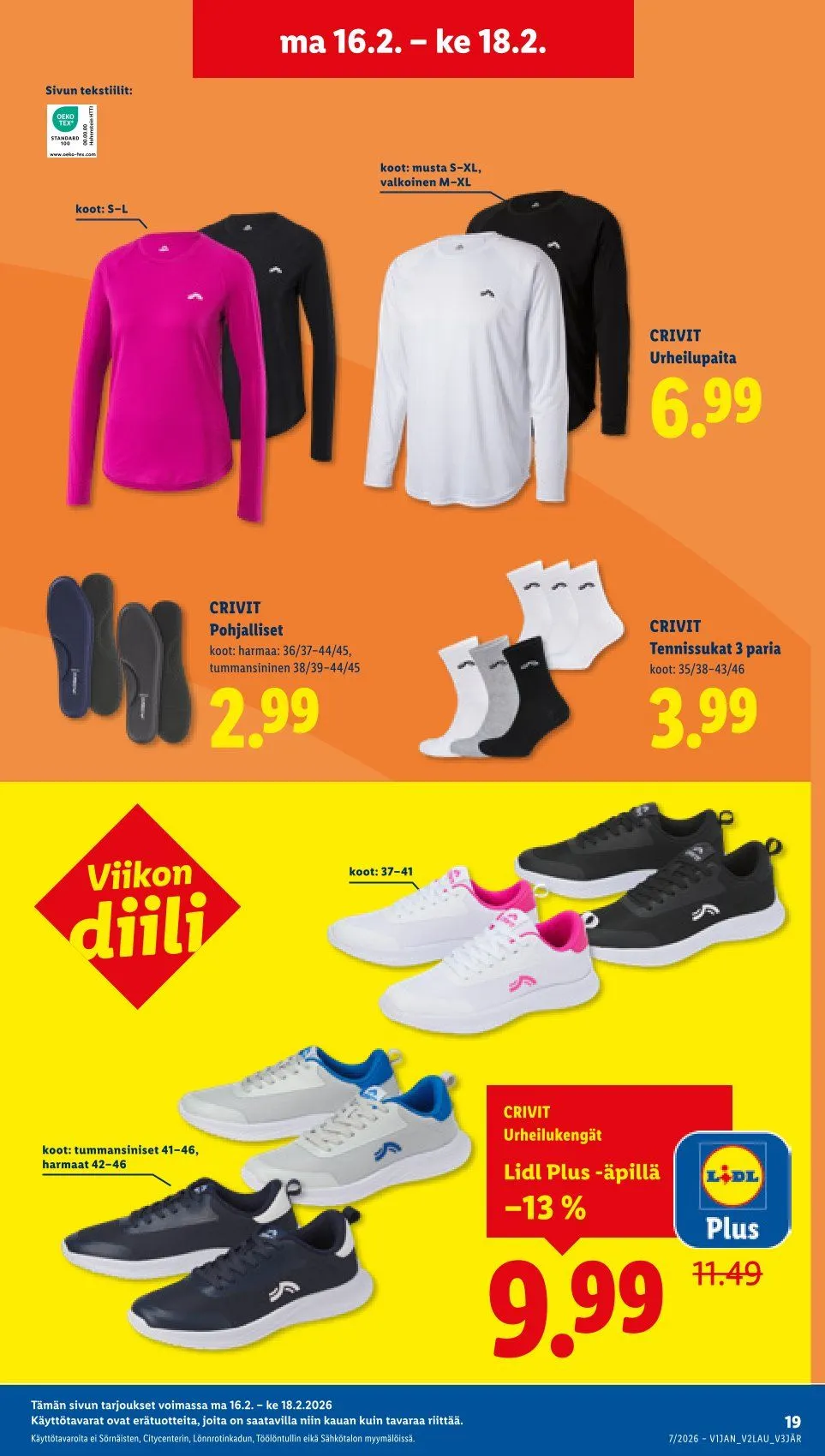 Kaupan Lidl Tarjoukset voimassa alkaen 12. helmikuuta - 15. helmikuuta 2026 - Tarjouslehti sivu 23