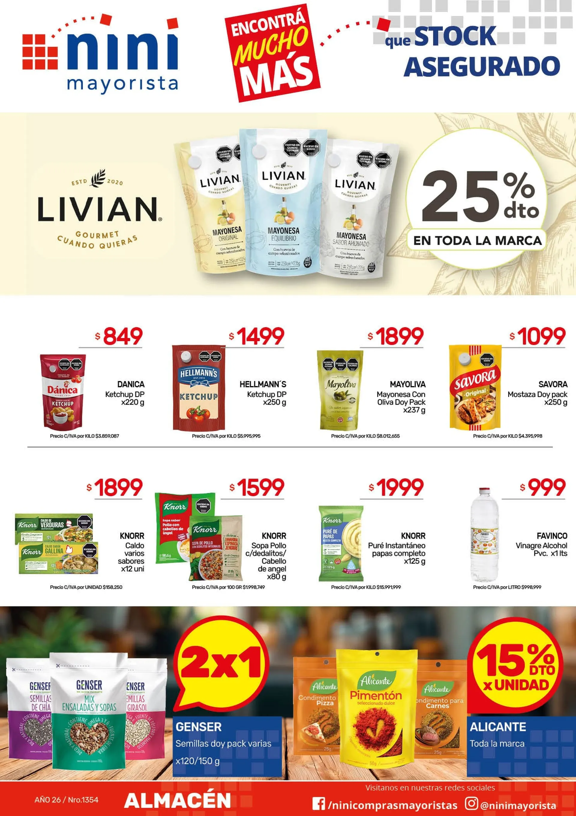 Ofertas de Nini Mayorista Ofertas 13 de abril al 19 de abril 2026 - Página 23 del catálogo