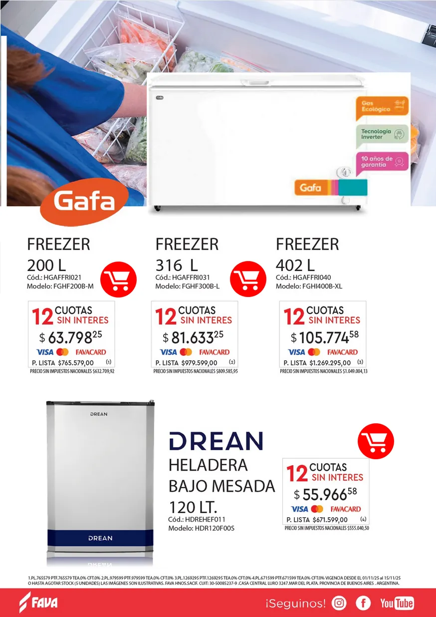 Ofertas de  FAVA  Ofertas 1 de noviembre al 30 de noviembre 2025 - Página 23 del catálogo