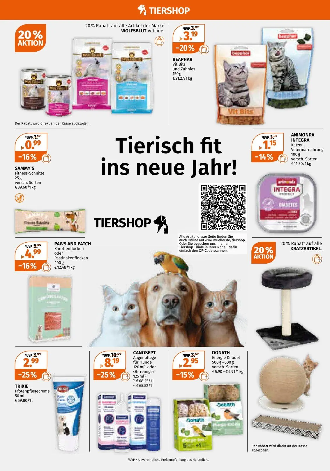 Müller Angebote von 5. Januar bis 10. Januar 2026 - Prospekt seite 23