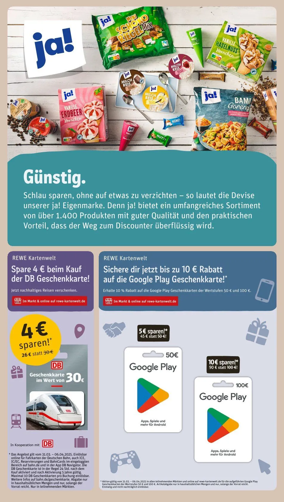 Rewe Prospekt von 31. März bis 6. April 2025 - Prospekt seite 23