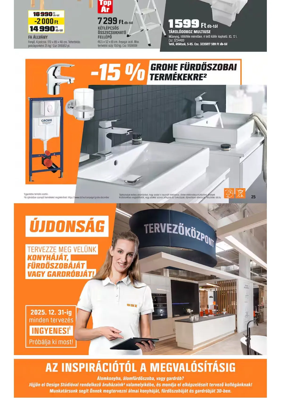 Katalógus OBI december 2.-tól december 23.-ig 2025. - Oldal 23