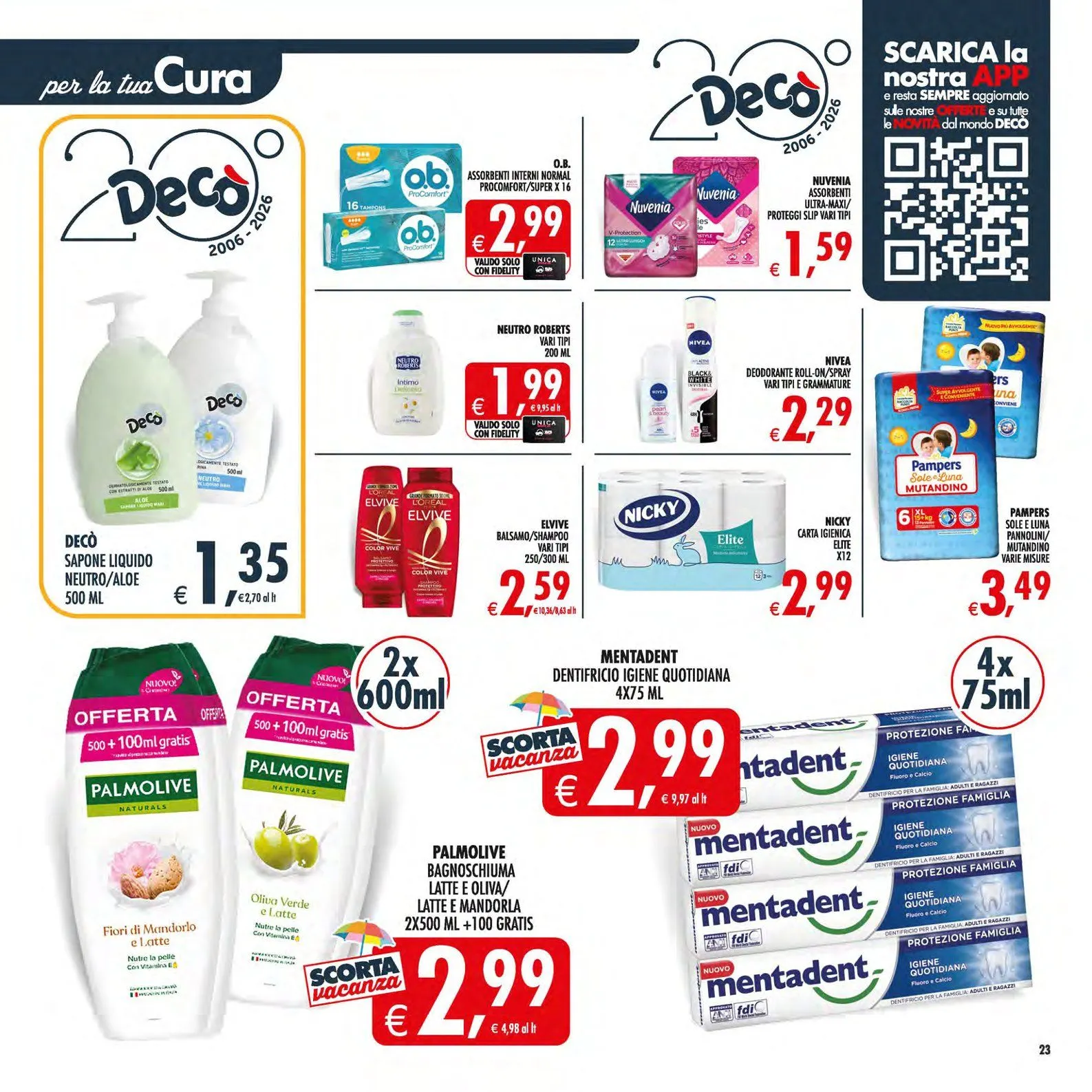 Volantini Deco Supermercati da 21 luglio a 31 luglio di 2026 - Pagina del volantino 23