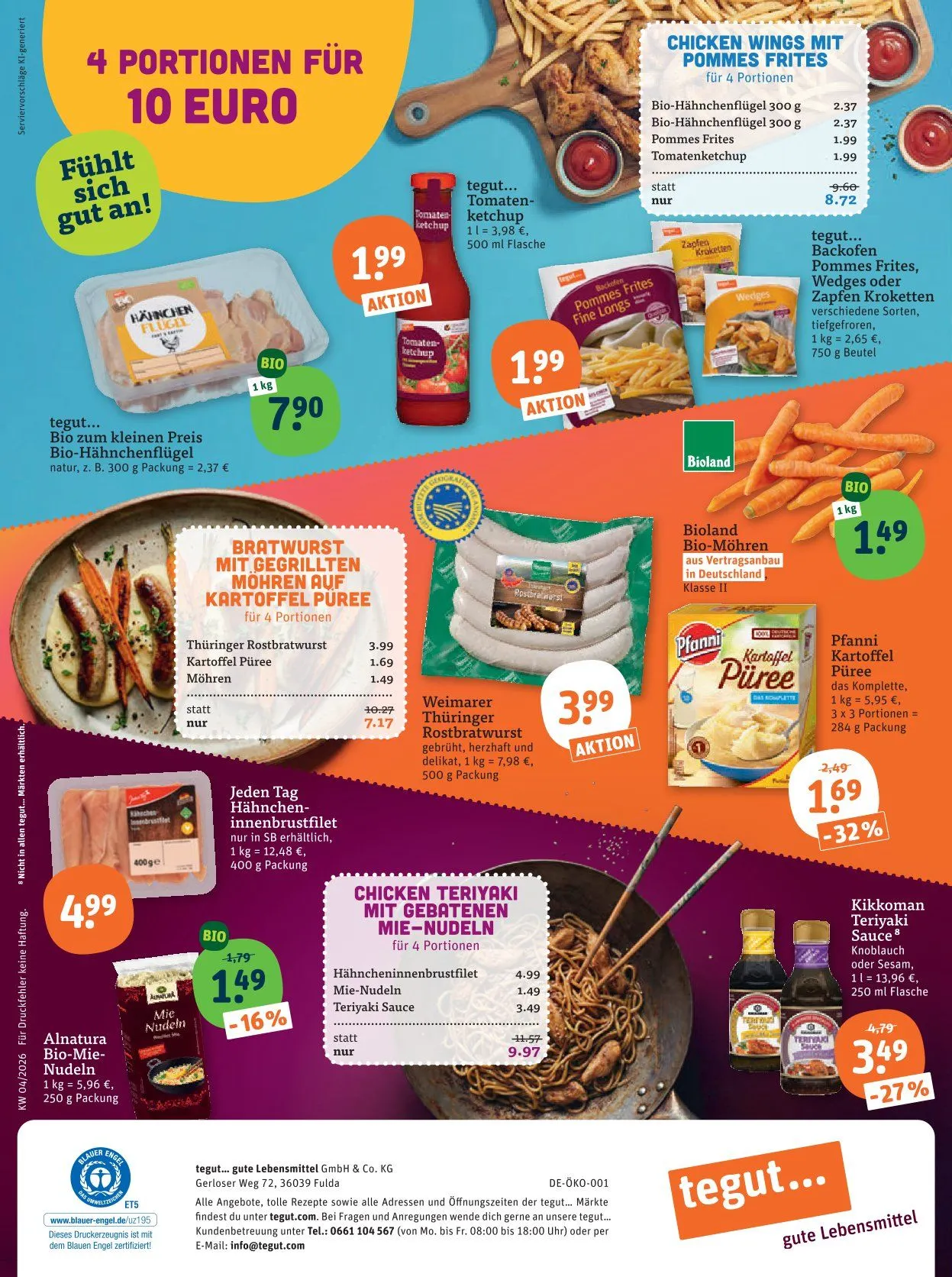 tegut... Angebote von 23. Januar bis 24. Januar 2026 - Prospekt seite 23