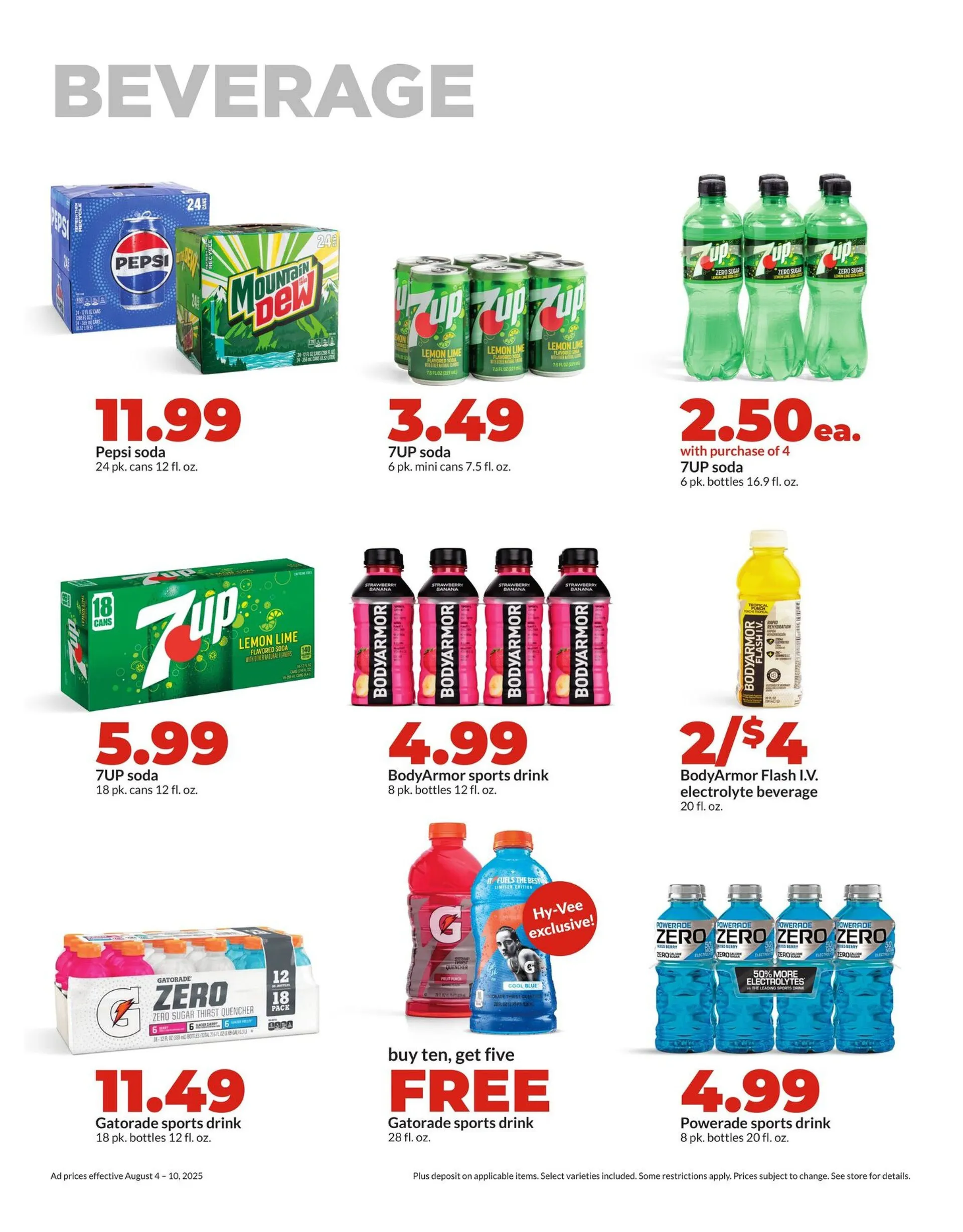Weekly ad HyVee Sales from August 4 to August 11 2025 - Page 23
