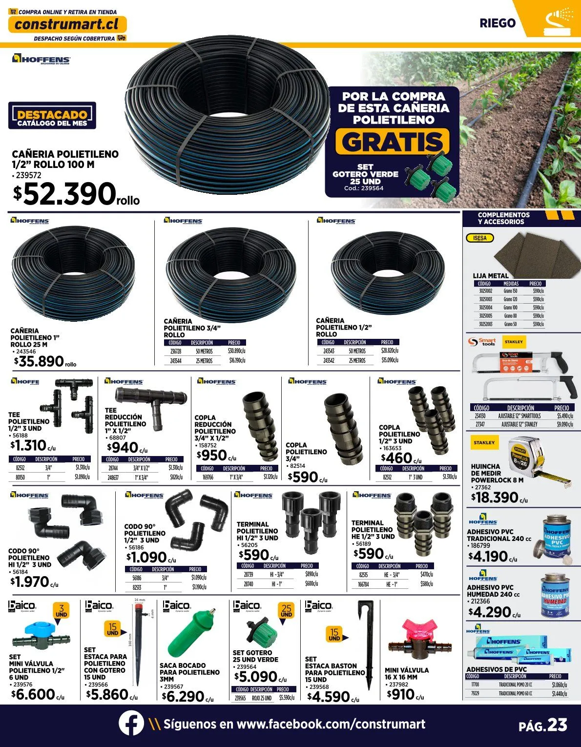 Catálogo de Ofertas en Construmart 1 de septiembre al 4 de octubre 2025 - Página 23