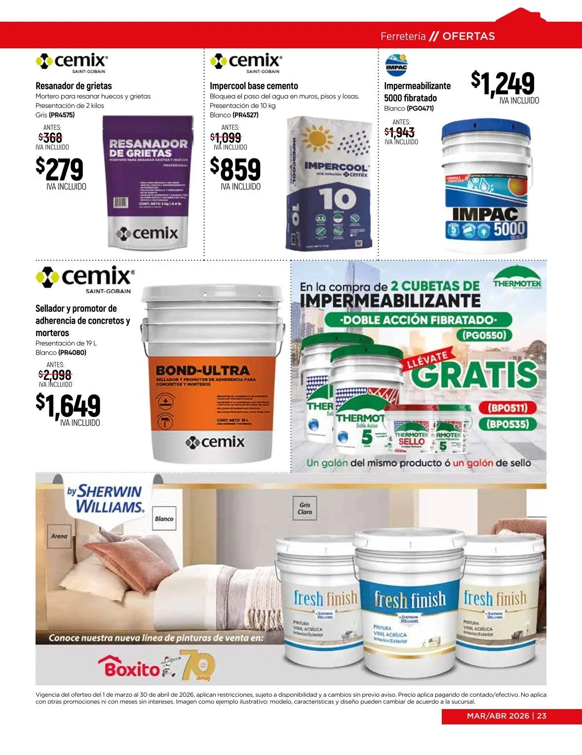Catálogo de Boxito catálogos y ofertas 1 de marzo al 30 de abril 2026 - Pagina 23