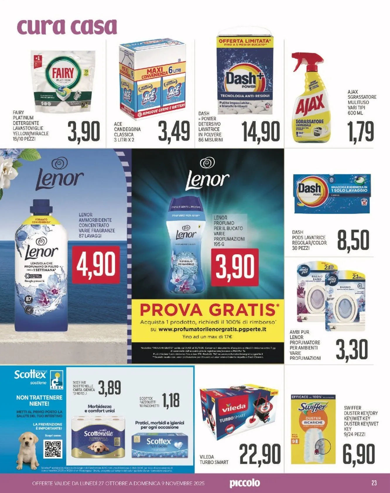 Volantini Piccolo da 27 ottobre a 9 novembre di 2025 - Pagina del volantino 23