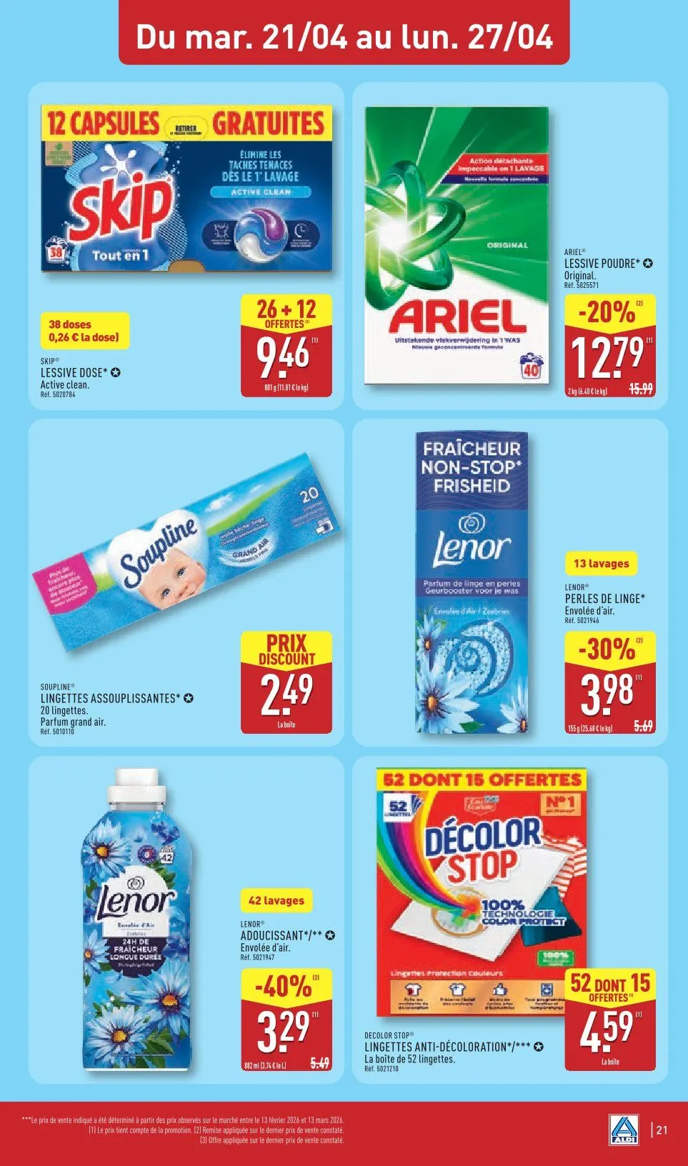 ALDI Catlogue du 21 avril au 27 avril 2026 - Catalogue page 23