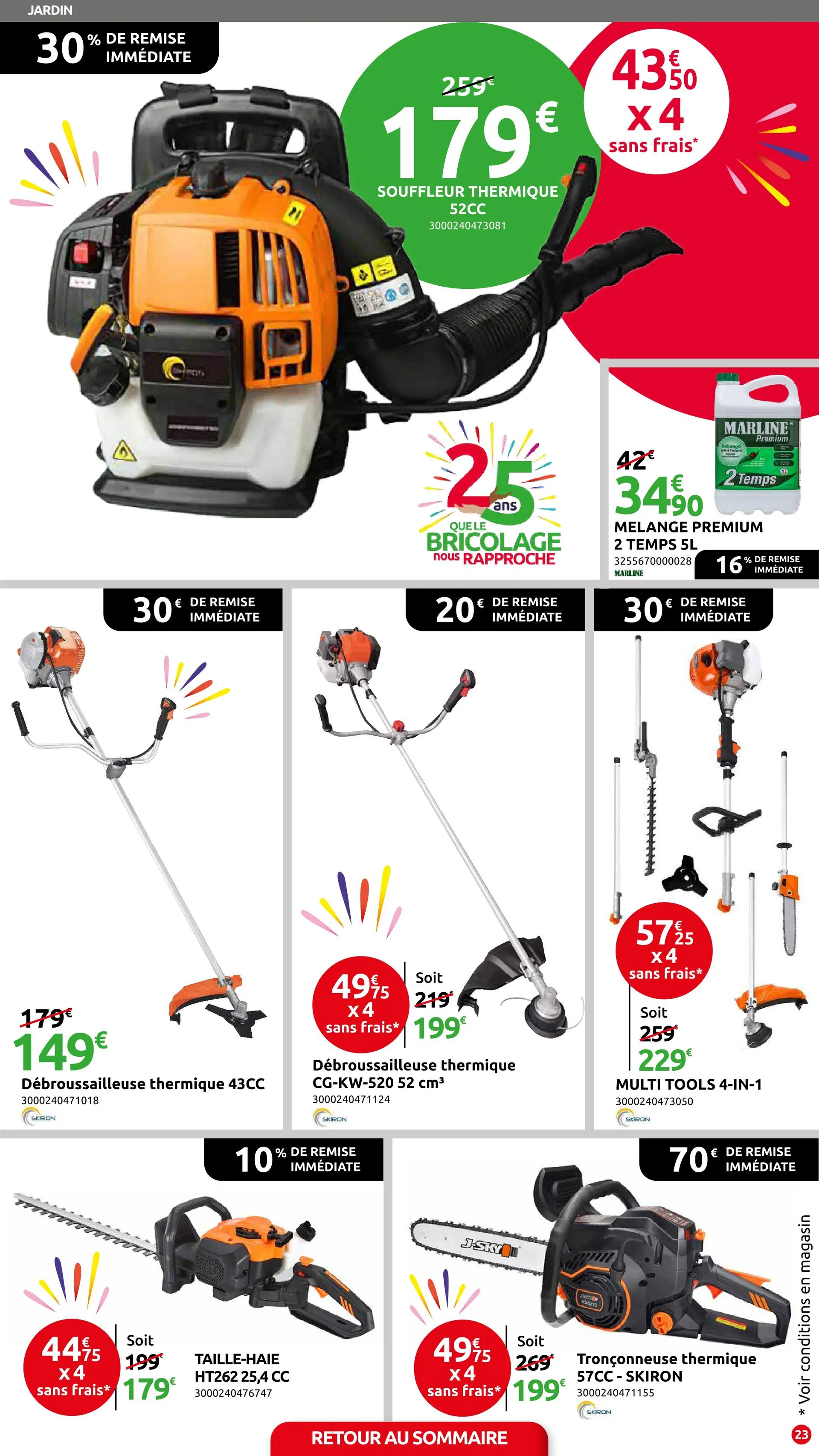 Mr. Bricolage Catalogues  du 30 avril au 25 mai 2025 - Catalogue page 23