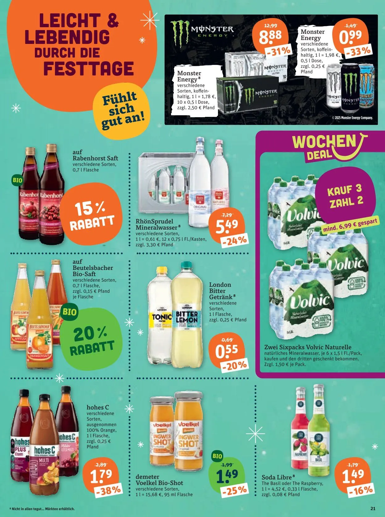 tegut... Sales von 15. Dezember bis 20. Dezember 2025 - Prospekt seite 23