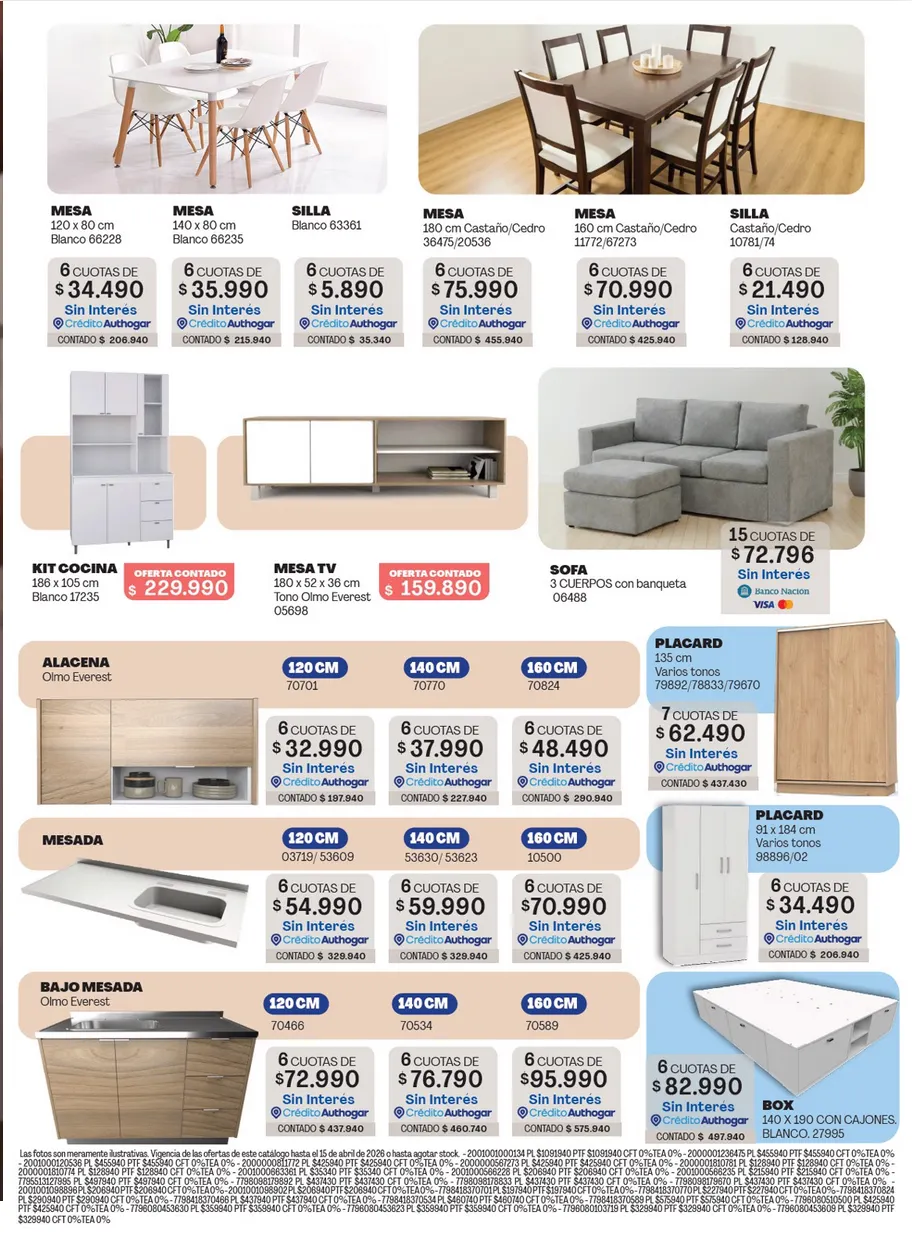 Ofertas de  Authogar Ofertas 1 de abril al 30 de abril 2026 - Página 23 del catálogo