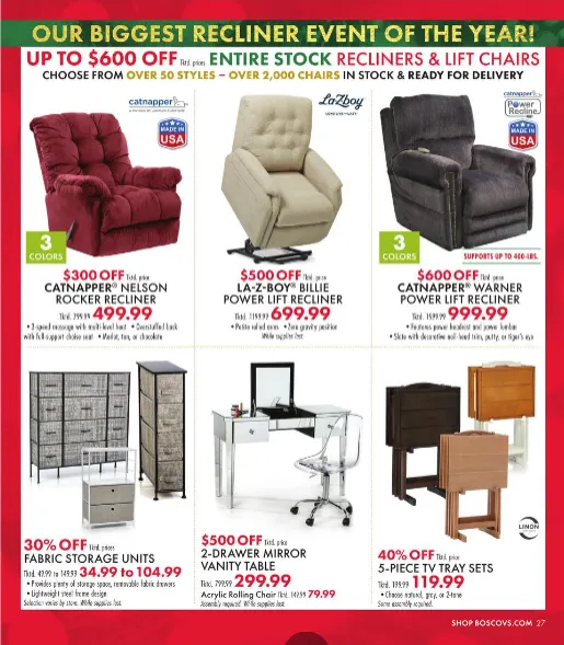 Weekly ad Boscov's Sales from November 6 to November 19 2025 - Page 23