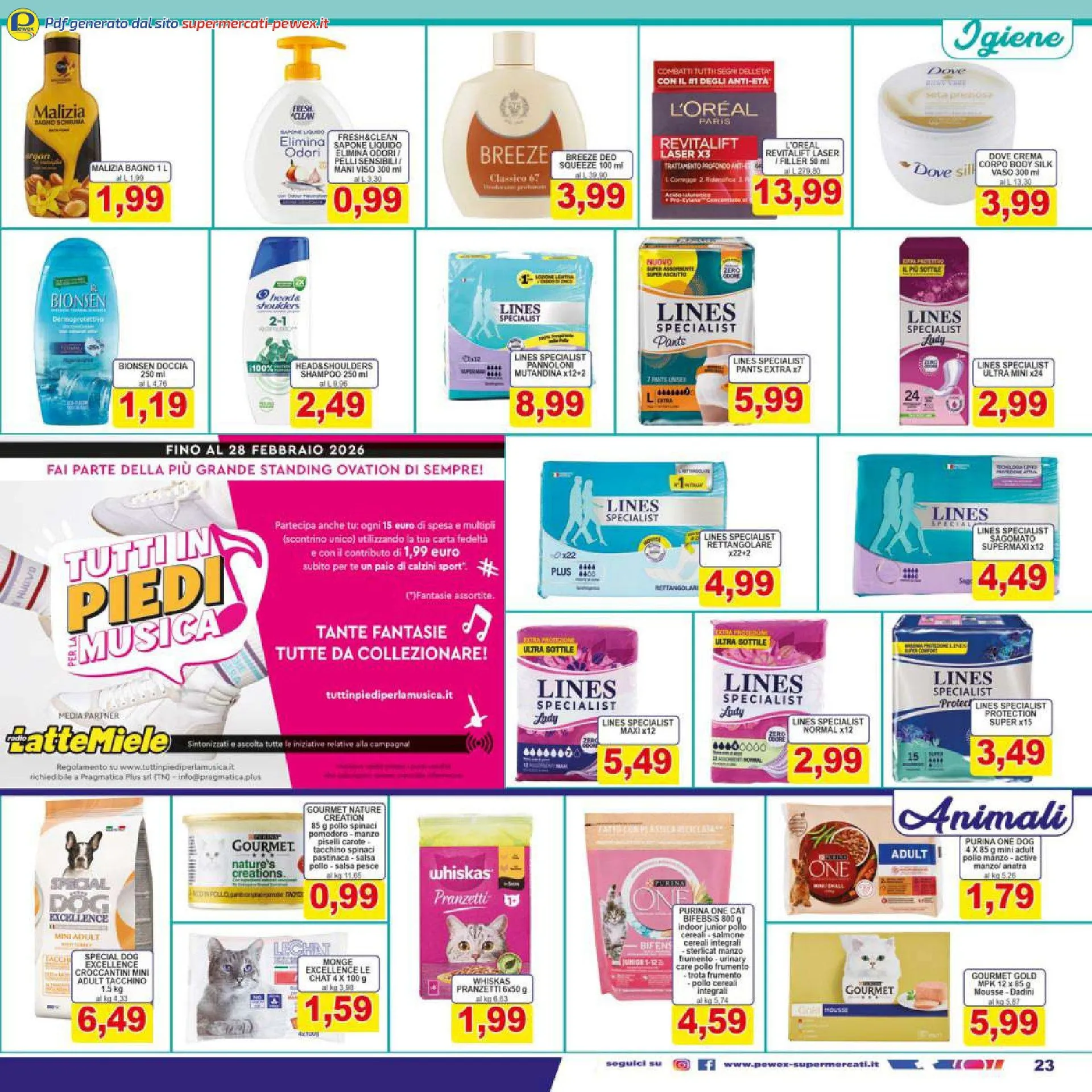 Pewex Volantino da 25 febbraio a 25 febbraio di 2026 - Pagina del volantino 23