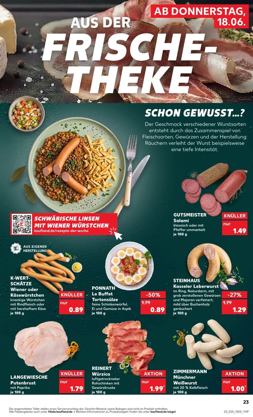 Kaufland Prospekte von 18. Juni bis 24. Juni 2026 - Prospekt seite 23