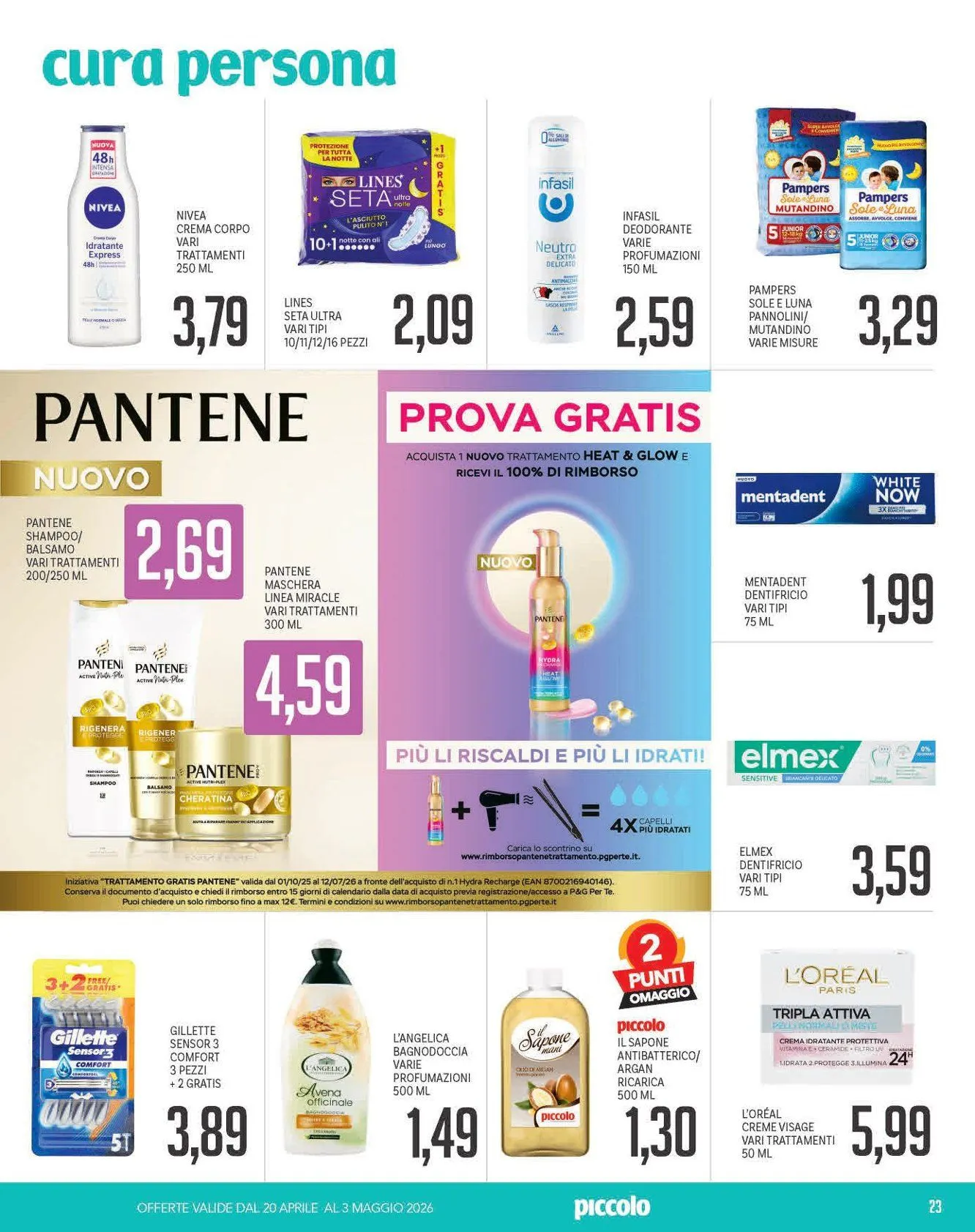 Volantini Piccolo da 20 aprile a 3 maggio di 2026 - Pagina del volantino 23