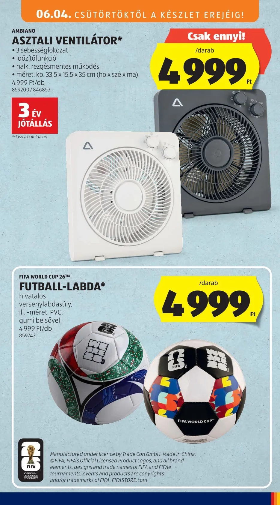 Katalógus Aldi legfrissebb ajánlatai június 4.-tól június 7.-ig 2026. - Oldal 23