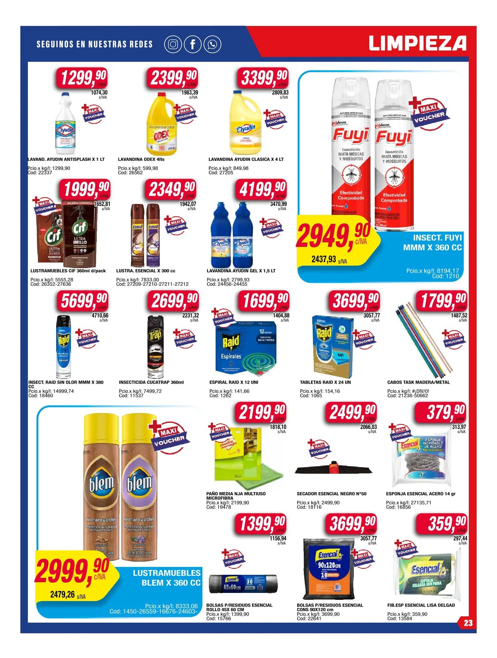 Ofertas de Ofertas Maxiconsumo 11 de agosto al 17 de agosto 2025 - Página 24 del catálogo