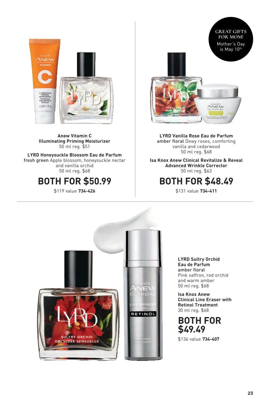 Avon Sales from April 22 to May 4 2026 - flyer page 23
