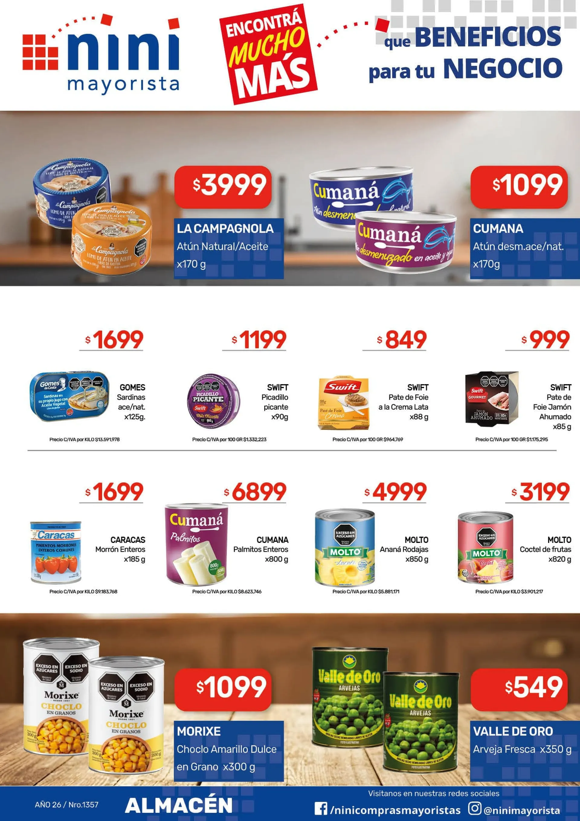 Ofertas de  Nini Mayorista Ofertas 27 de abril al 3 de mayo 2026 - Página 23 del catálogo