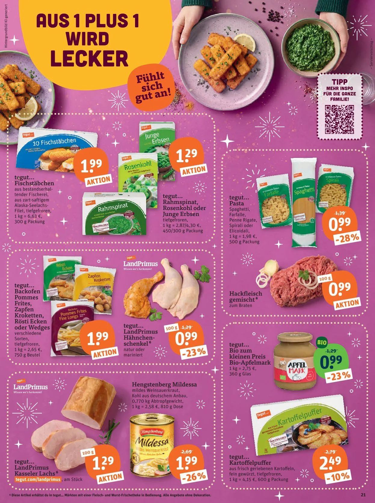 tegut... Angebote von 29. Dezember bis 3. Januar 2026 - Prospekt seite 23